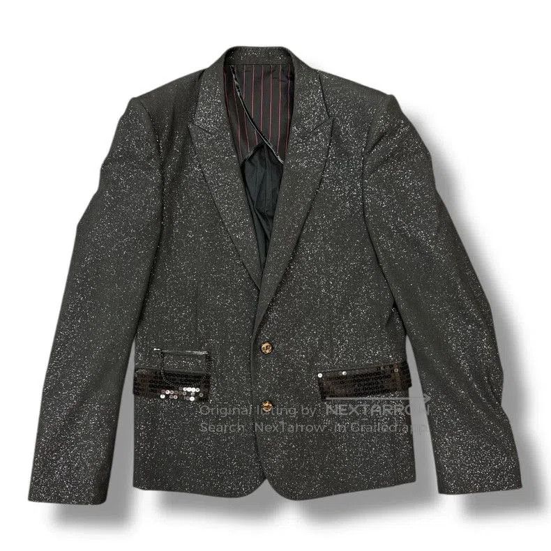 Number (N)ine NUMBER (N)INE Sequins Wool Jacket. Size US XS / EU 42 / 0 - 1 Thumbnail