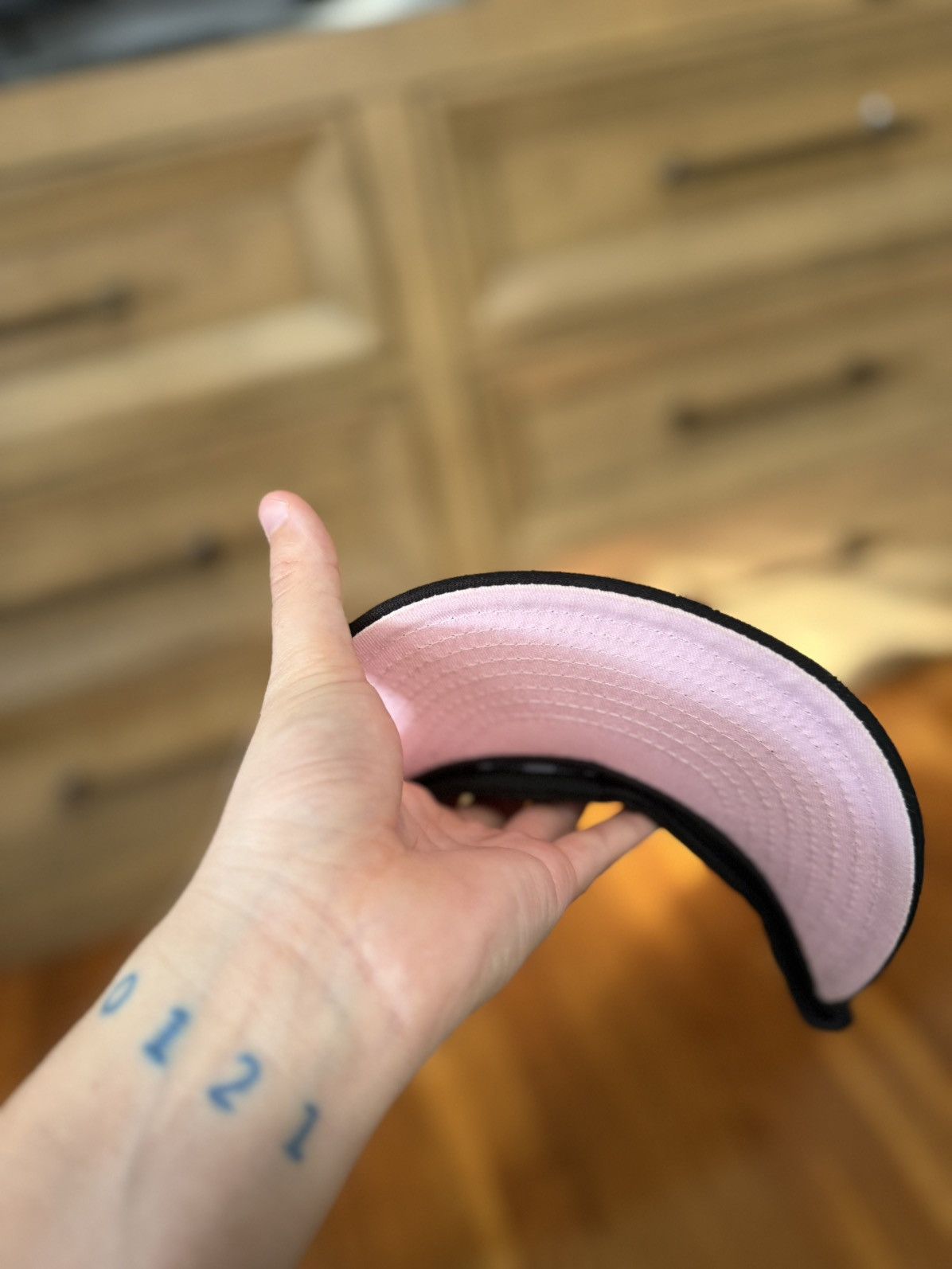 Hat Club Mets Hat Club 7 3/8 Pink Brim Size ONE SIZE - 2 Thumbnail