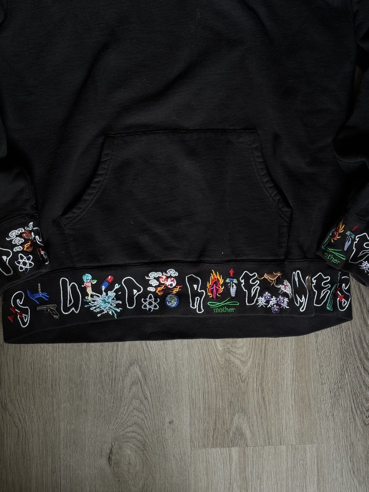Supreme Supreme AOI Icons Hooded Sweatshirt Size US M / EU 48-50 / 2 - 3 Thumbnail