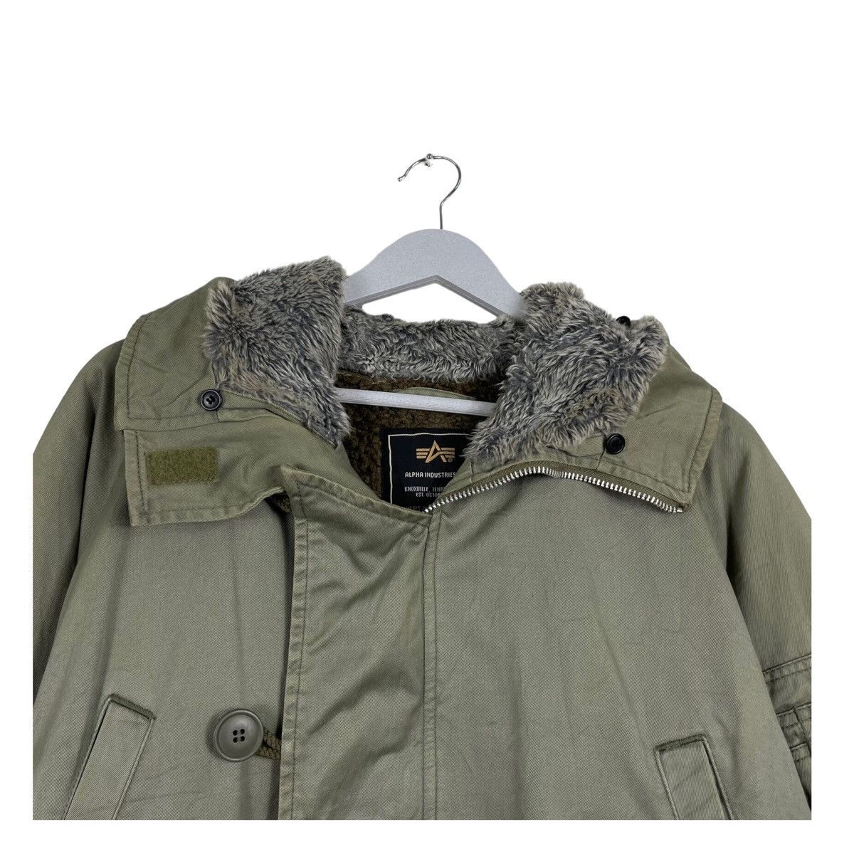 Alpha Industries × Vintage 💥ALPHA INDUSTRIES FIELD SURVIVAL WARM JACKET Size US L / EU 52-54 / 3 - 4 Thumbnail