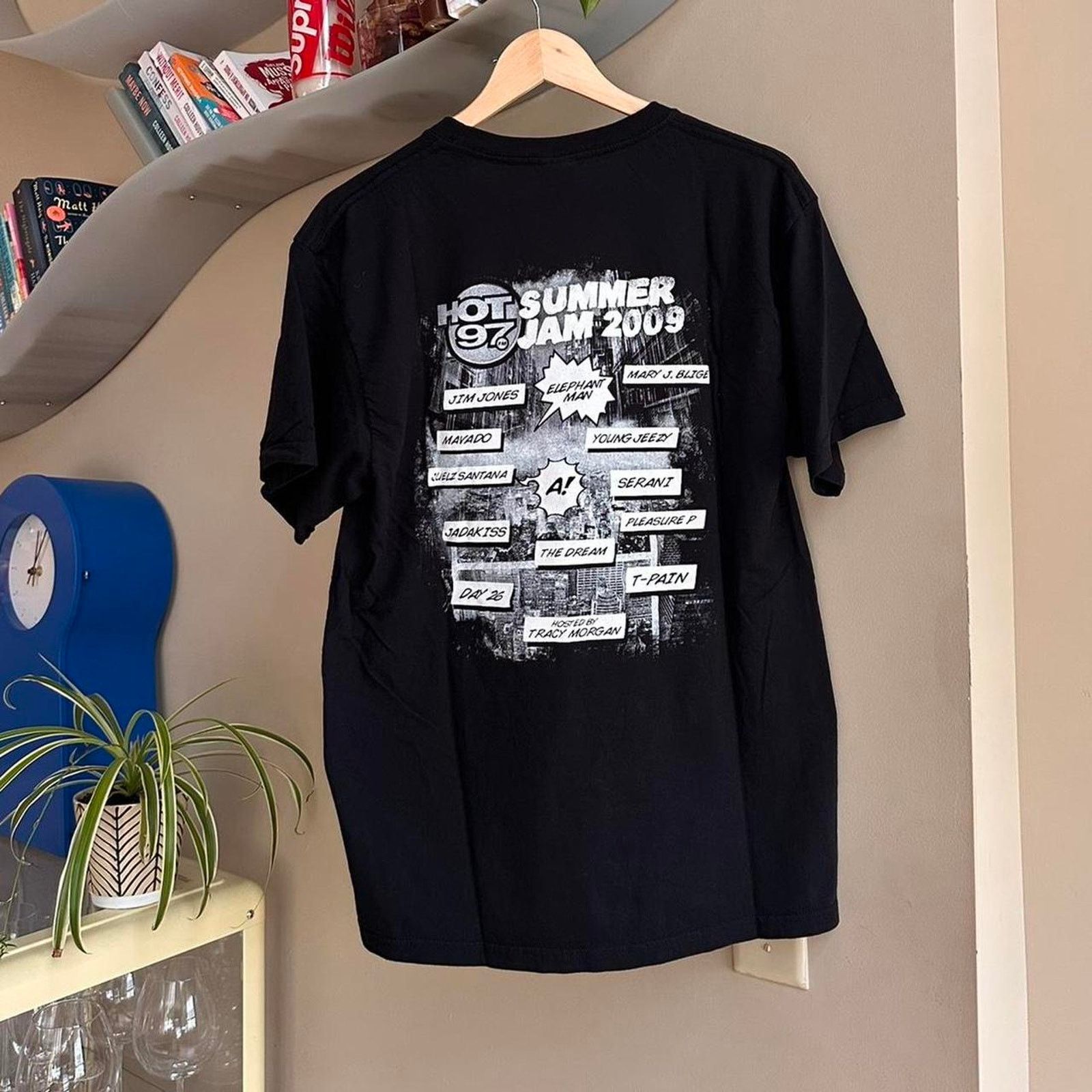 Band Tees × Fruit Of The Loom Vintage 2009 Hot 97 Summer Jam Concert Rap Tee Size US L / EU 52-54 / 3 - 5 Thumbnail