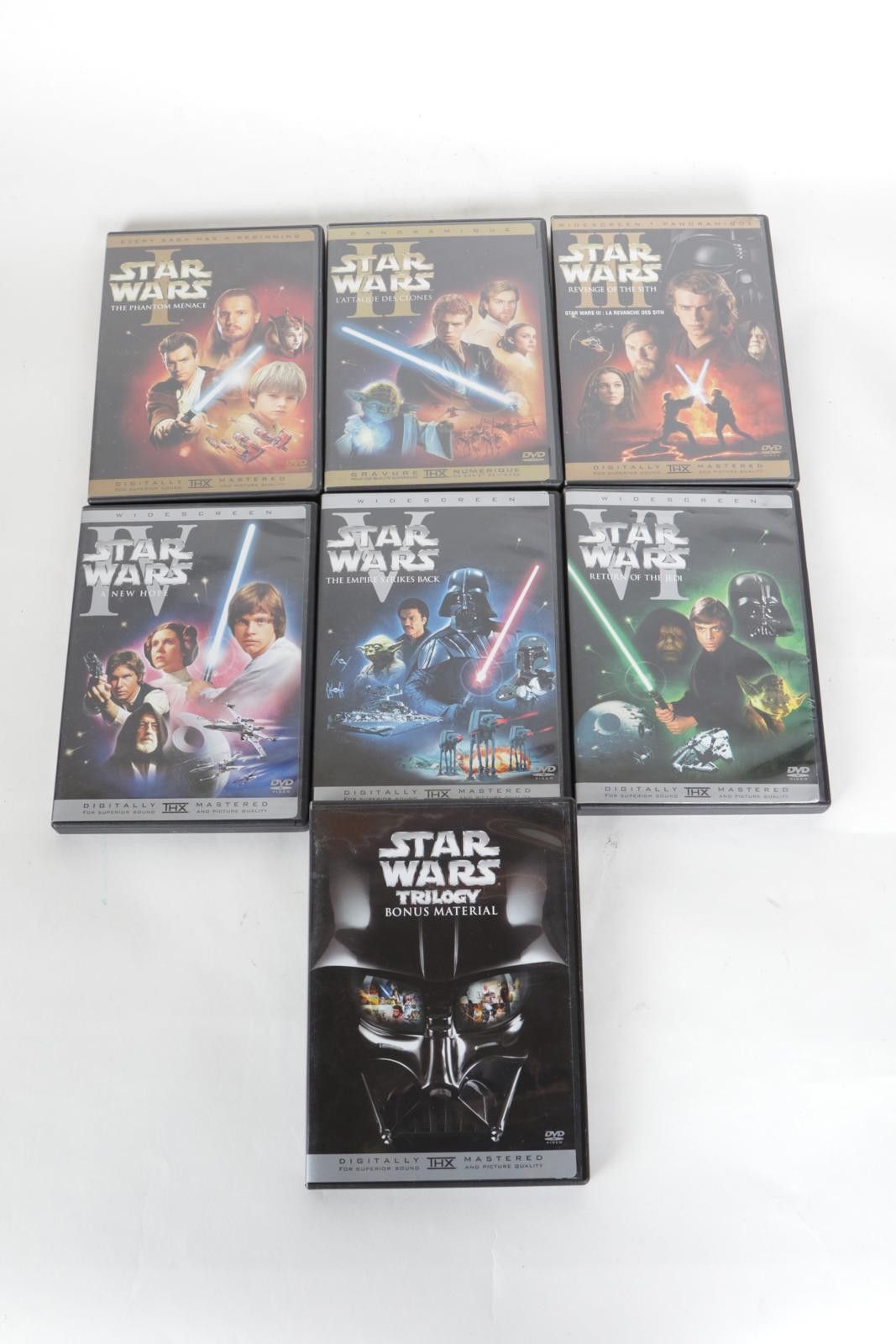 Other 2011' Lucas Film Star Wars 1-6 & Bonus Trilogy Bundle DVD Size ONE SIZE - 1 Thumbnail