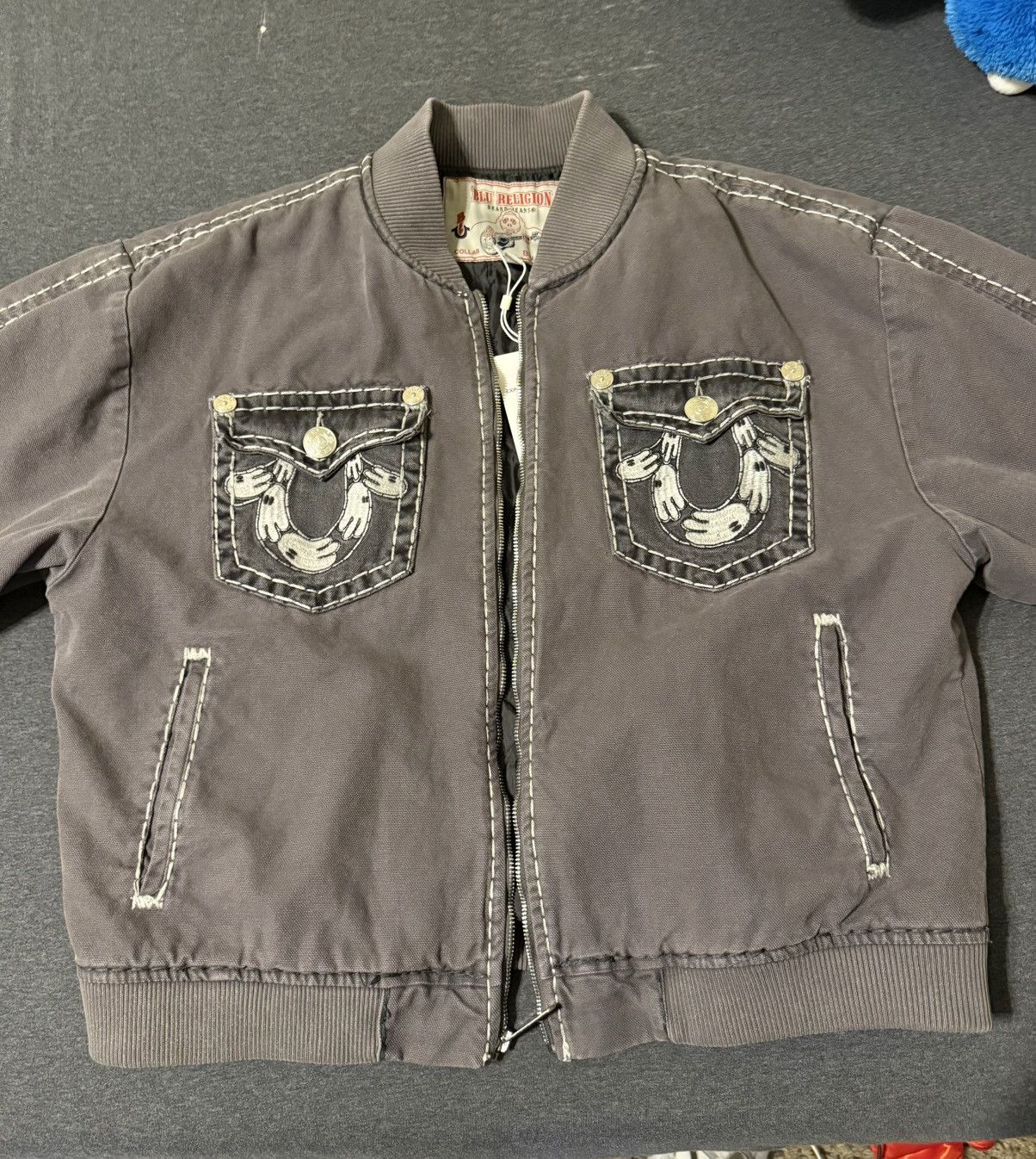 True Religion Blu Boy x True Religion Bomber Jacket Size US M / EU 48-50 / 2 - 1 Thumbnail