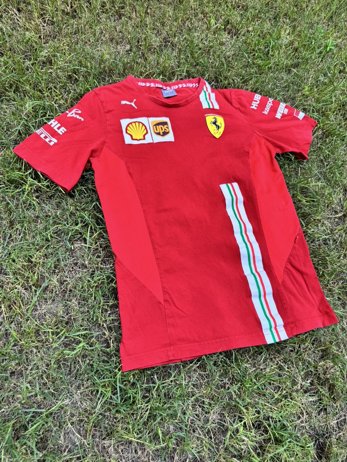 Puma T-SHIRT MAILLOT HOMME FERRARI CHARLES LECLERC 2019 Size US S / EU 44-46 / 1 - 3 Thumbnail