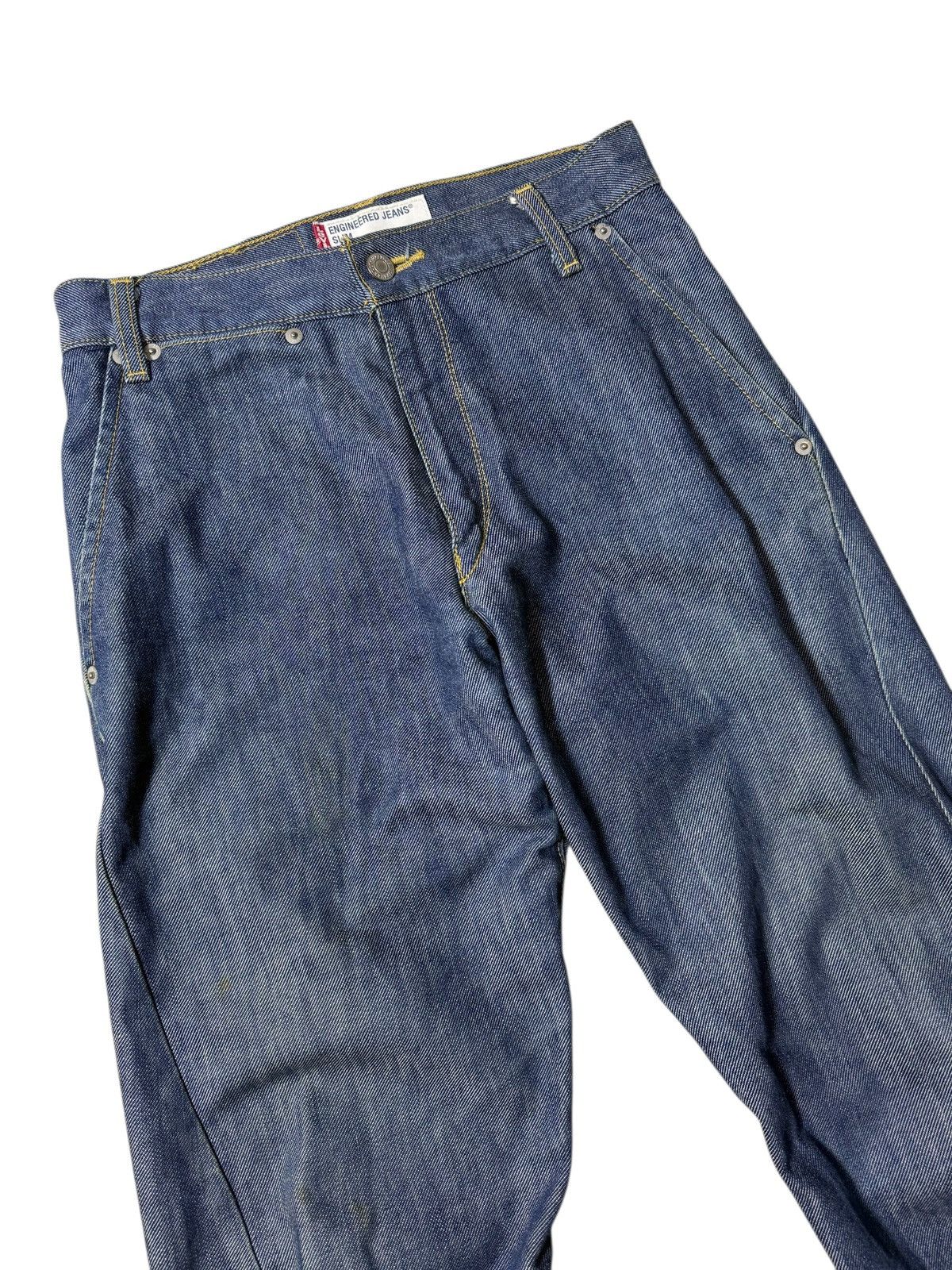 Levi's Y2K Levis Engineered Jeans Slim Made in Japan Size US 28 / EU 44 - 3 Thumbnail