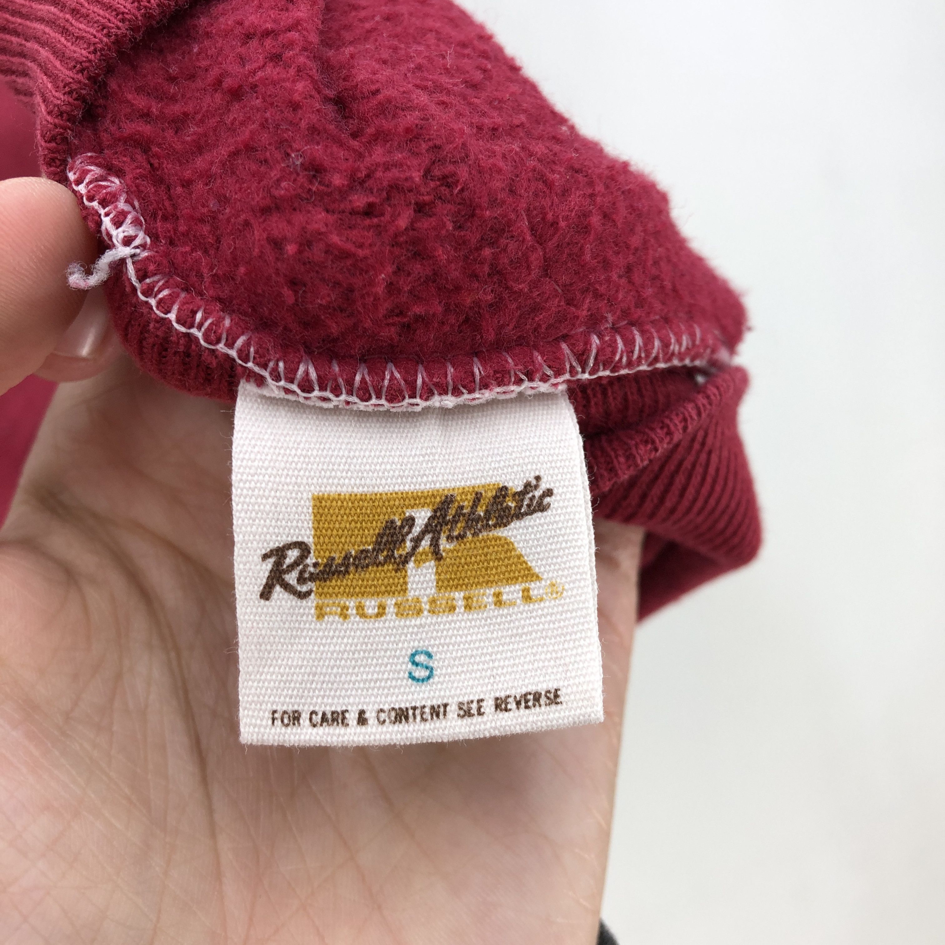 Russell Athletic 80s Stanford Sweater Hoodie Russell Athletic Sweatshirt Size US L / EU 52-54 / 3 - 5 Thumbnail