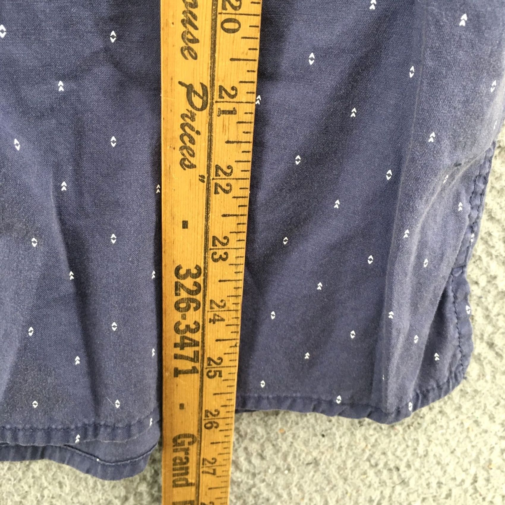 American Eagle Outfitters American Eagle Outfitters Button-Up Short Sleeve Shirt Mens XS Blue Multicolor Cotton Blend Size US XS / EU 42 / 0 - 6 Thumbnail