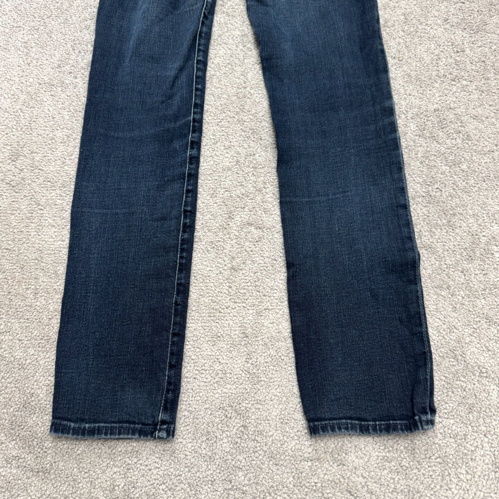 Denime AG Adriano Goldschmied The Prima Mid Rise Cigarette Denim Jeans Womens 6R Blue Size 28" / US 6 / IT 42 - 3 Thumbnail