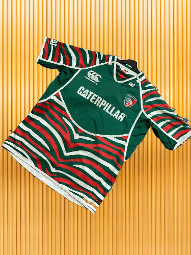 Canterbury of New Zealand Leicester Tigers Home Rugby Union Shirt Canterbury Size US XL / EU 56 / 4 - 1 Thumbnail