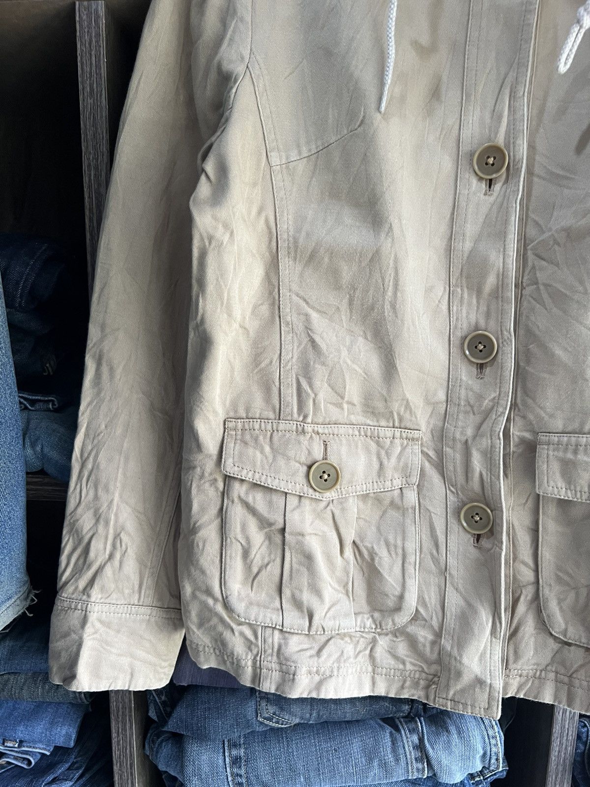Aigle 🔥Aigle Button Jacket With Hoodie Size M / US 6-8 / IT 42-44 - 7 Thumbnail