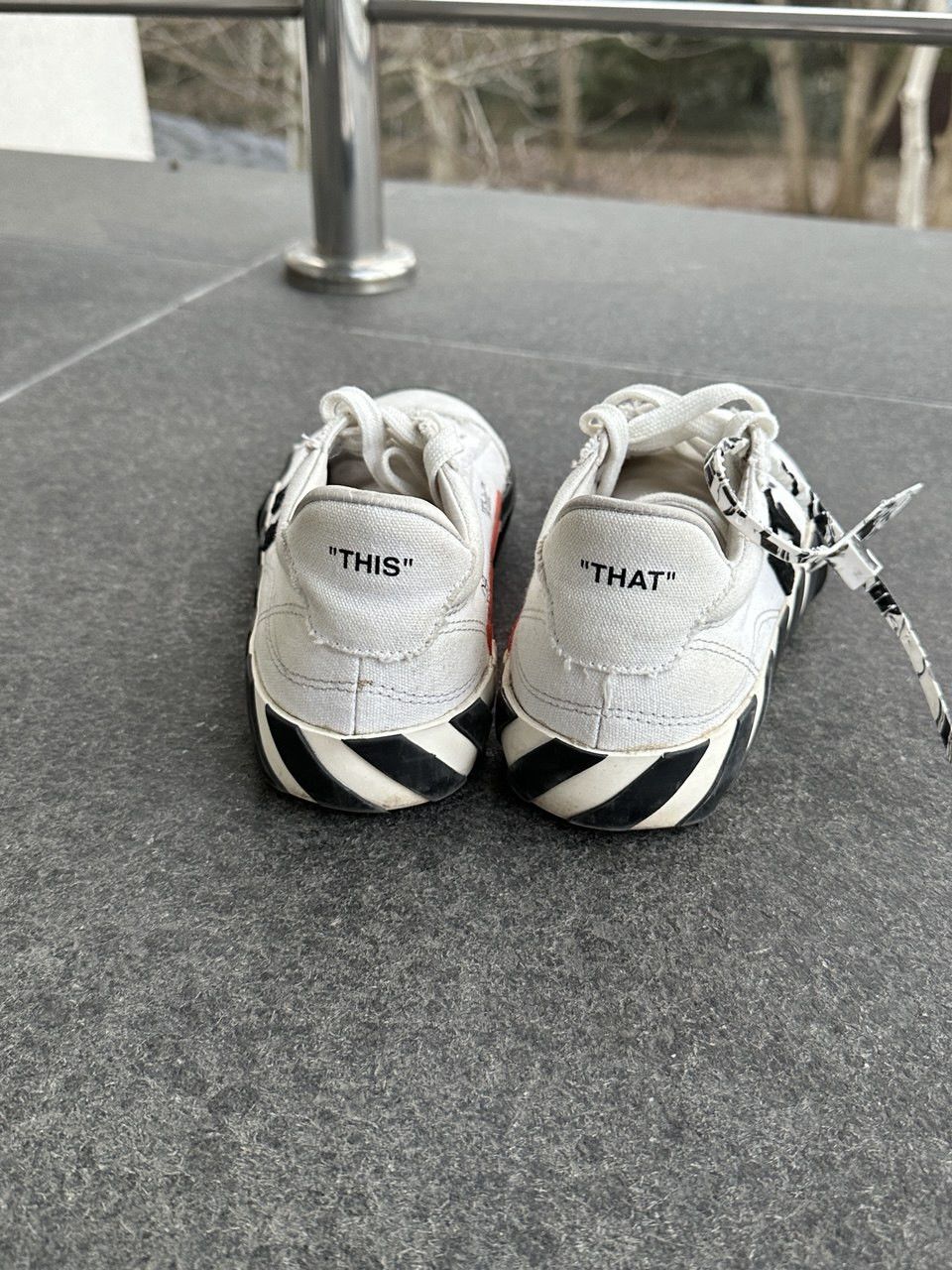 Off-White off-white low vulcanized sneakers Size US 8 / IT 38 - 4 Thumbnail