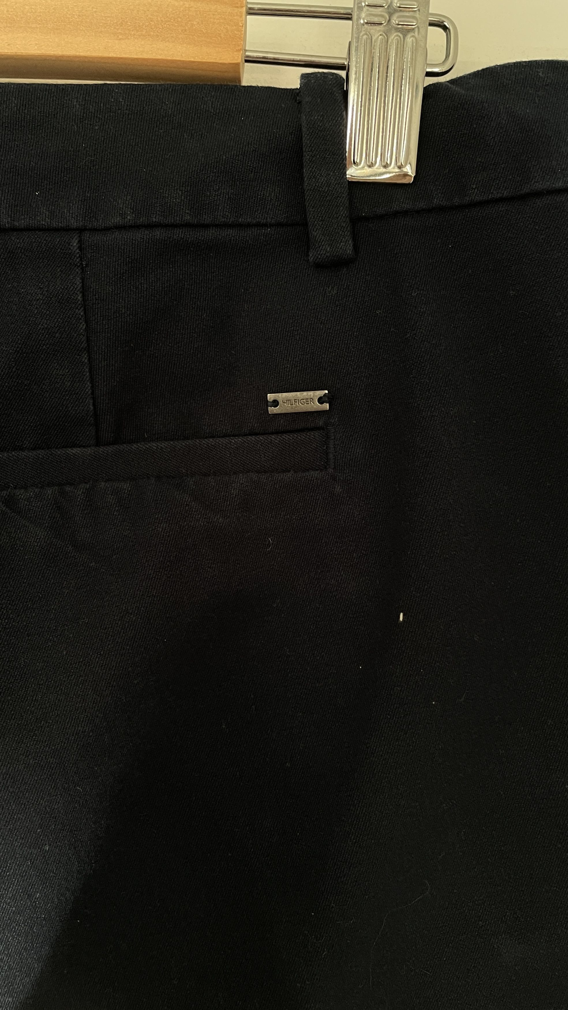 Tommy Hilfiger NAVY BLUE PANTS TOMMY HILFIGER (6) Size 28" / US 6 / IT 42 - 3 Thumbnail