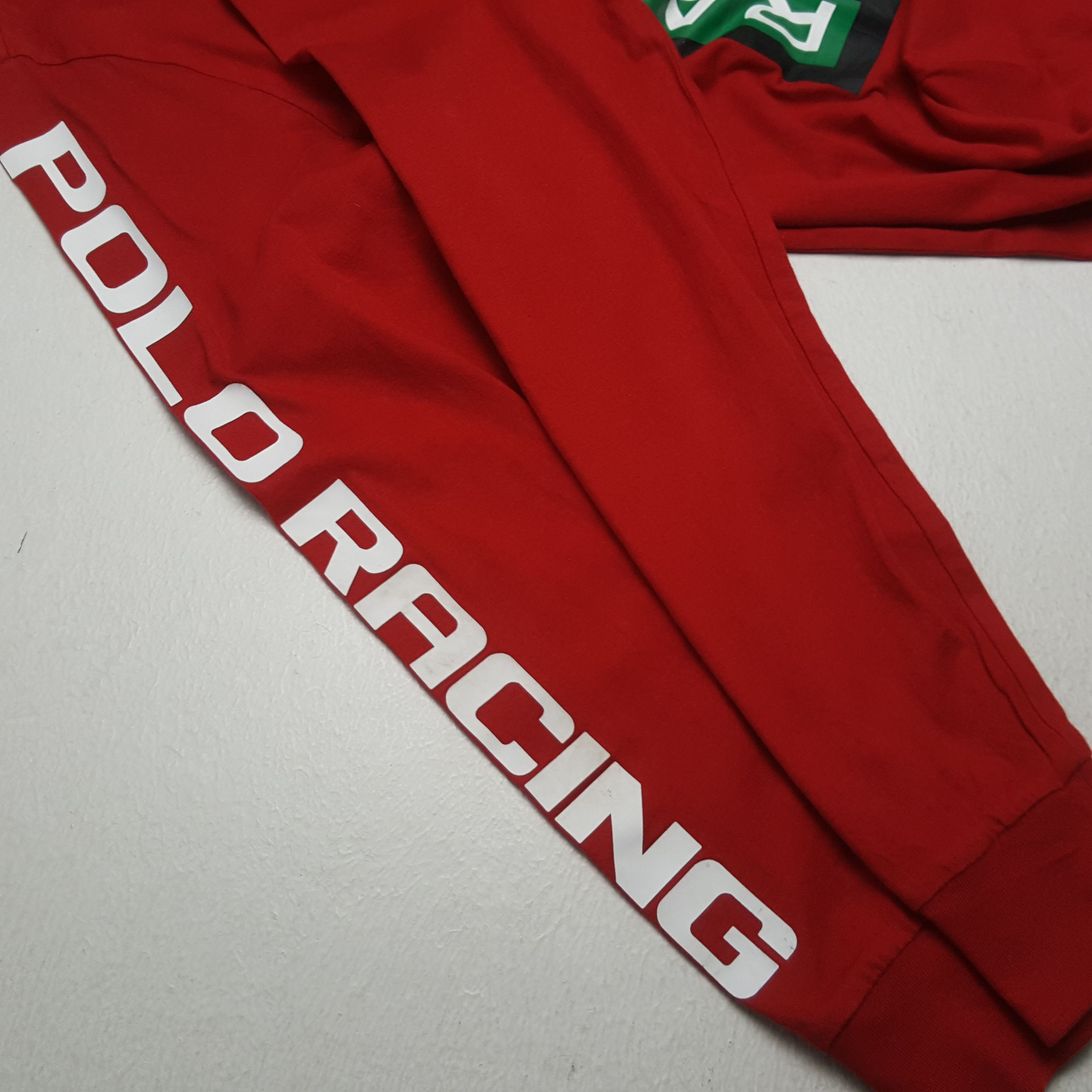 Polo Ralph Lauren Vintage POLO RACING by Ralph Lauren Fashion Brand T-shirt 31 Size US S / EU 44-46 / 1 - 7 Thumbnail