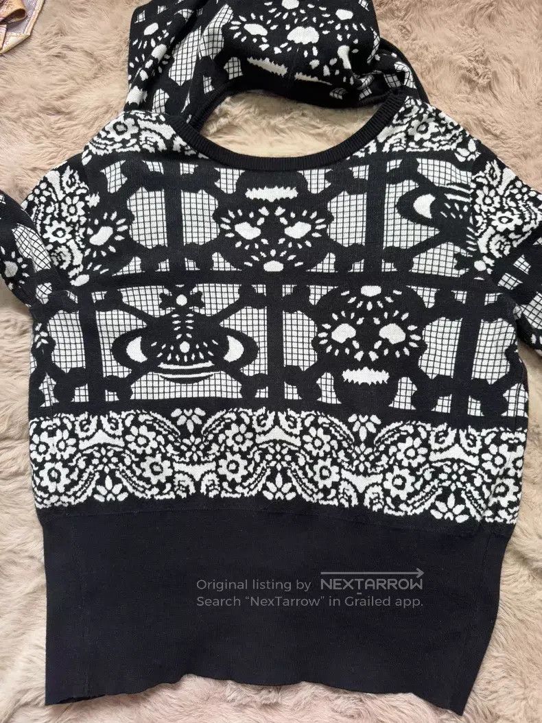 Vivienne Westwood Vivienne Westwood Pointed collar witch knitting cardigan Size L / US 10 / IT 46 - 5 Thumbnail