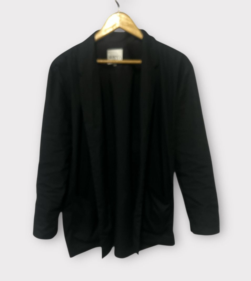Japanese Brand Norma Kamali Button Less Cardigan Jacket Size US M / EU 48-50 / 2 - 1 Thumbnail