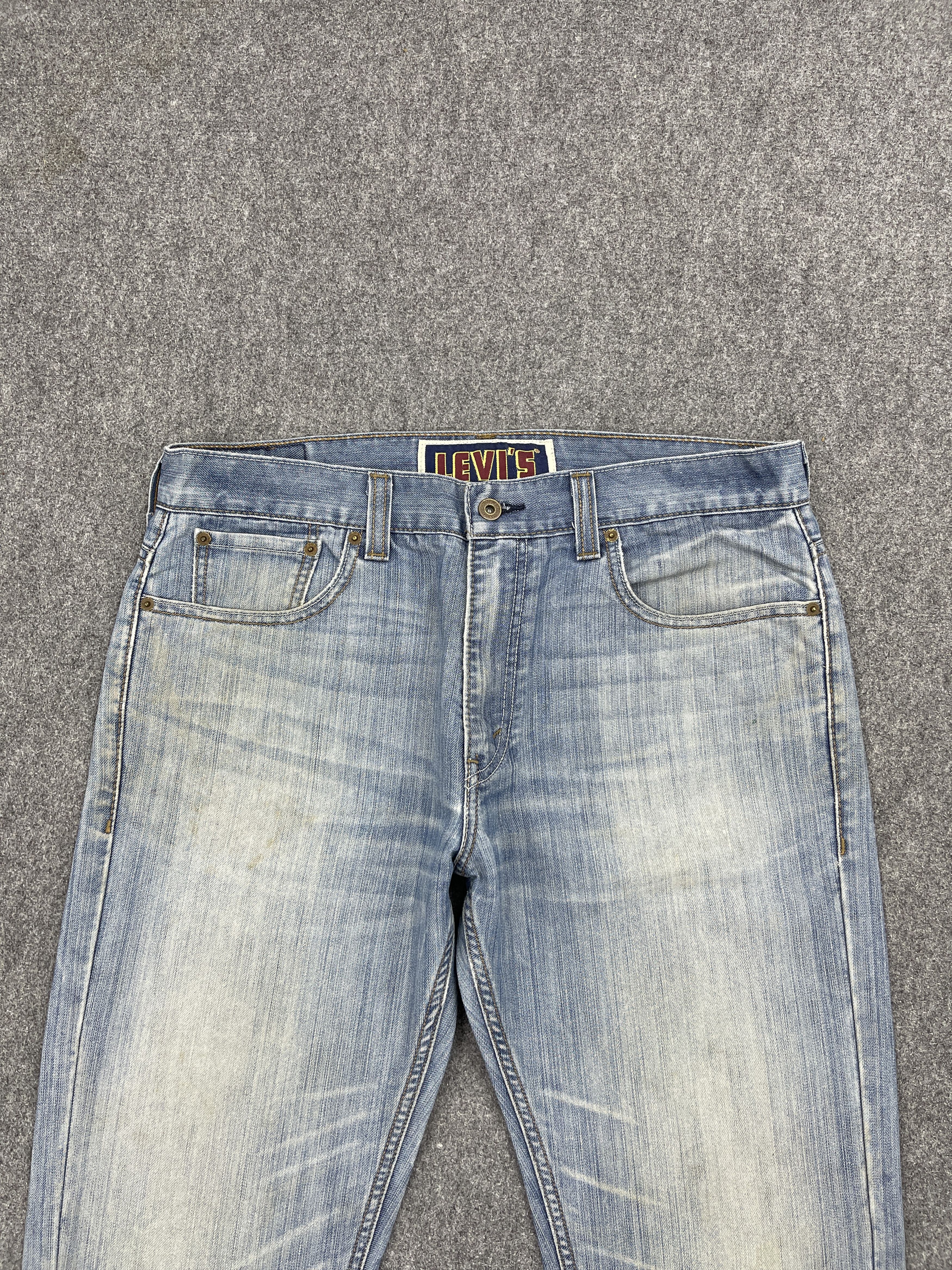 Levi's × Vintage Vintage Levis 511 Faded Blue Jeans DP2486 Size US 36 / EU 52 - 2 Thumbnail