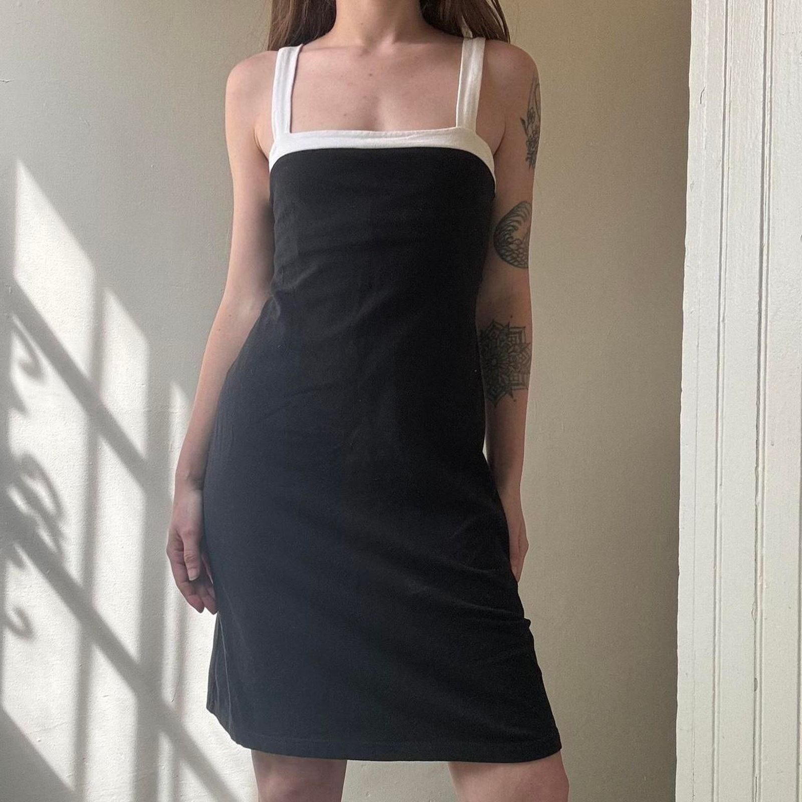 Polo Ralph Lauren Vintage Polo Jeans Co by Ralph Lauren Black Mini Dress Small Size S / US 4 / IT 40 - 1 Thumbnail