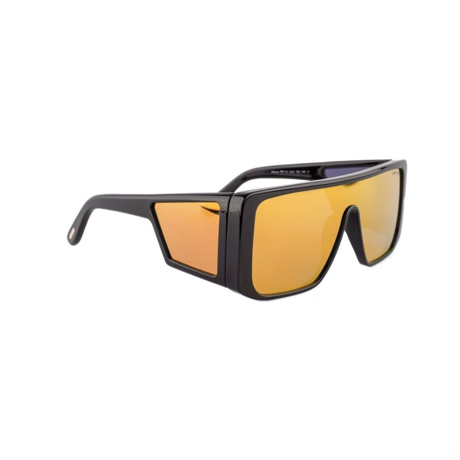 Tom Ford Tom Ford TF710 Atticus Logo Shield Gradient Mask Sunglasses Grailed
