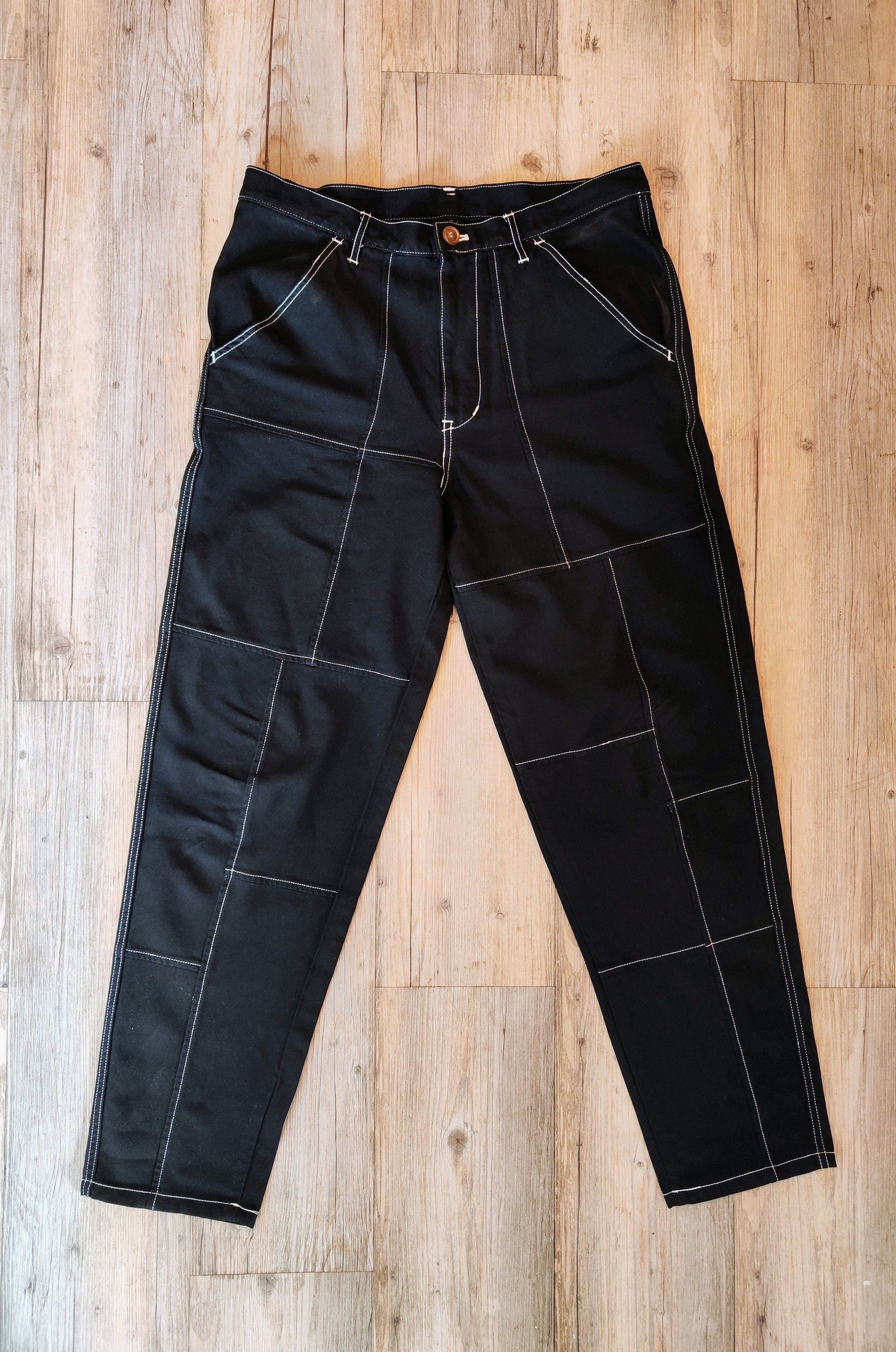 Comme des Garcons Asymmetrical poly pants.Like Jacquemus or Devoa Size US 32 / EU 48 - 2 Thumbnail