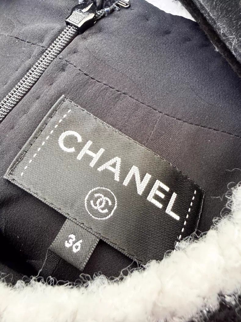 Chanel Chanel White rolled-edge snowflake sequin full of stars tw Size XS / US 0-2 / IT 36-38 - 5 Thumbnail