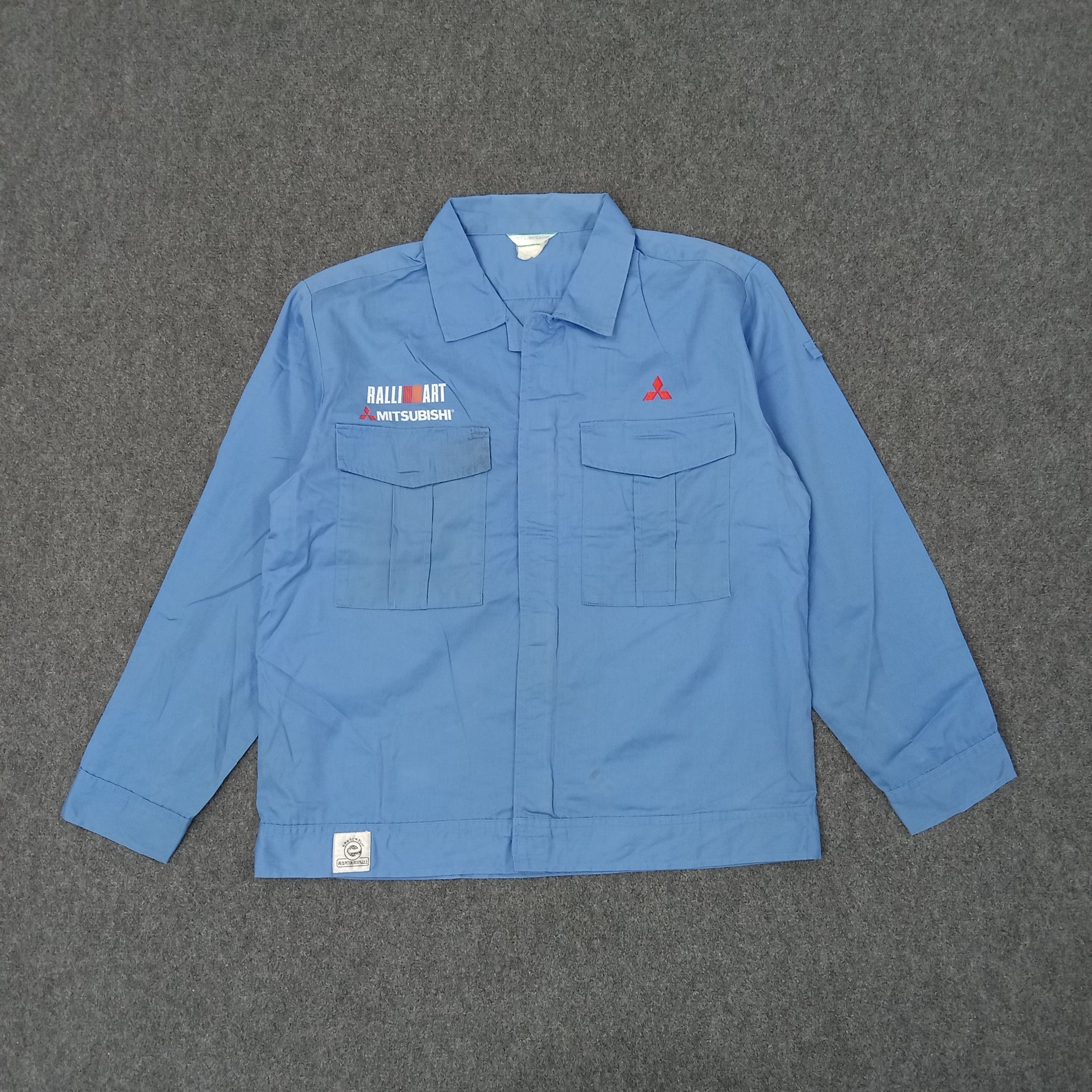 Japanese Brand MITSUBISHI RALLI ART Japanese Racing Custom Jacket C246N1 Size US L / EU 52-54 / 3 - 3 Thumbnail