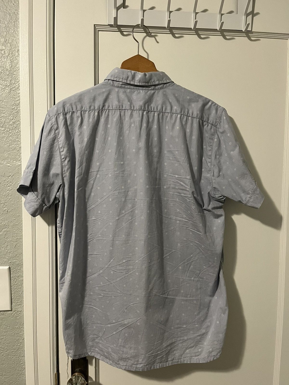 3sixteen Floral Pattern Light Blue Button Up Short Sleeve Shirt Size US XL / EU 56 / 4 - 3 Thumbnail