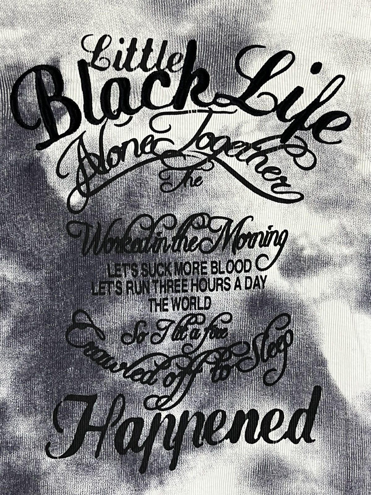 In The Attic ARCHIVE “IN THE ATTIC” HOMME LITTLE BLACK LIFE L/S TEE SHIRT Size US L / EU 52-54 / 3 - 3 Thumbnail
