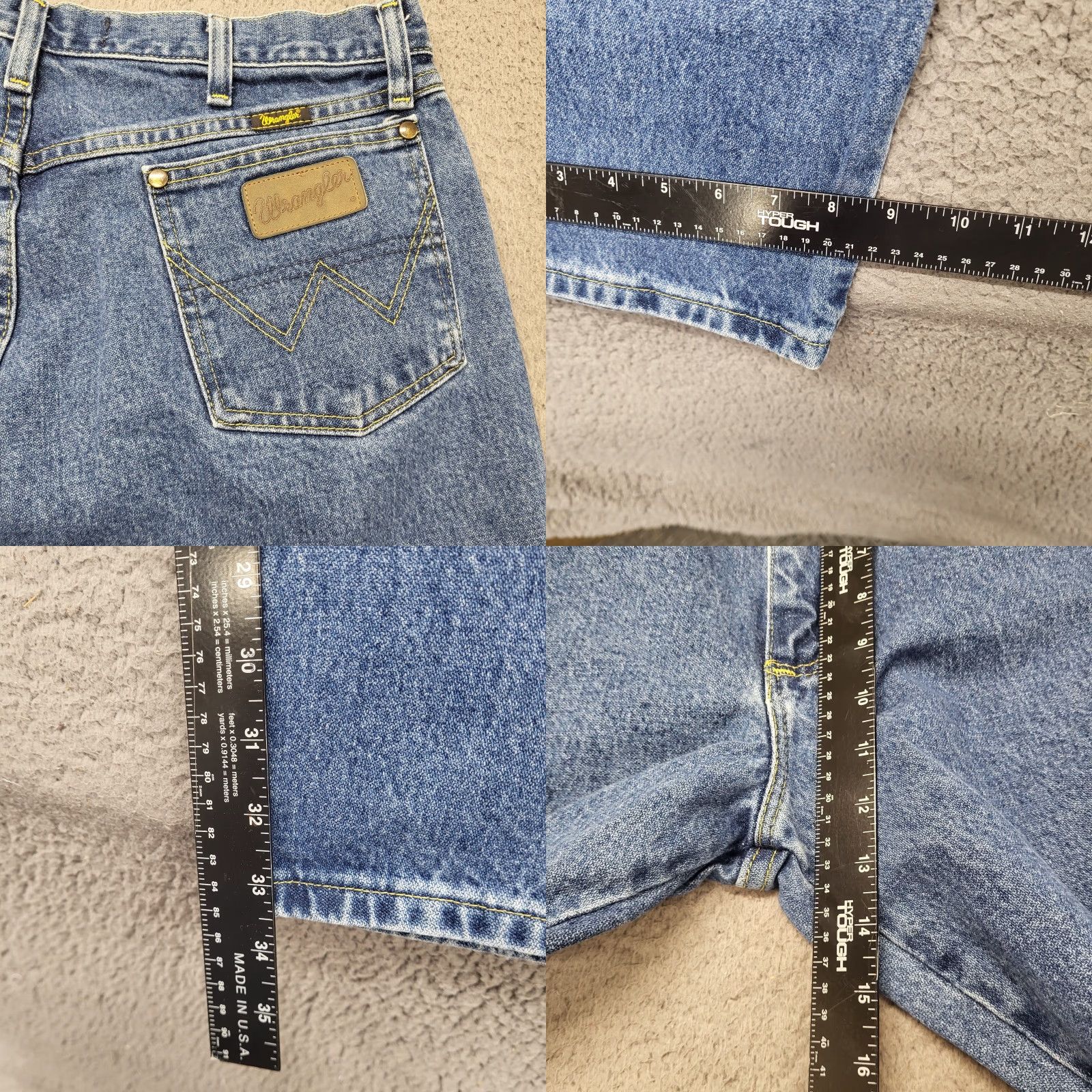 Wrangler Wrangler George Strait Jeans Men’s 35x34 Blue Original Fit Western #13MGBHD Jeans Men’s Regular 35x34 Blue Western Cowboy George Strait Collection Size US 35 - 9 Thumbnail