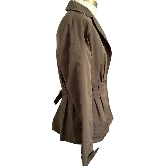 Vintage Vintage Lida Baday Brown Peplum Blazer - 8 🇨🇦 Size M / US 6-8 / IT 42-44 - 5 Thumbnail