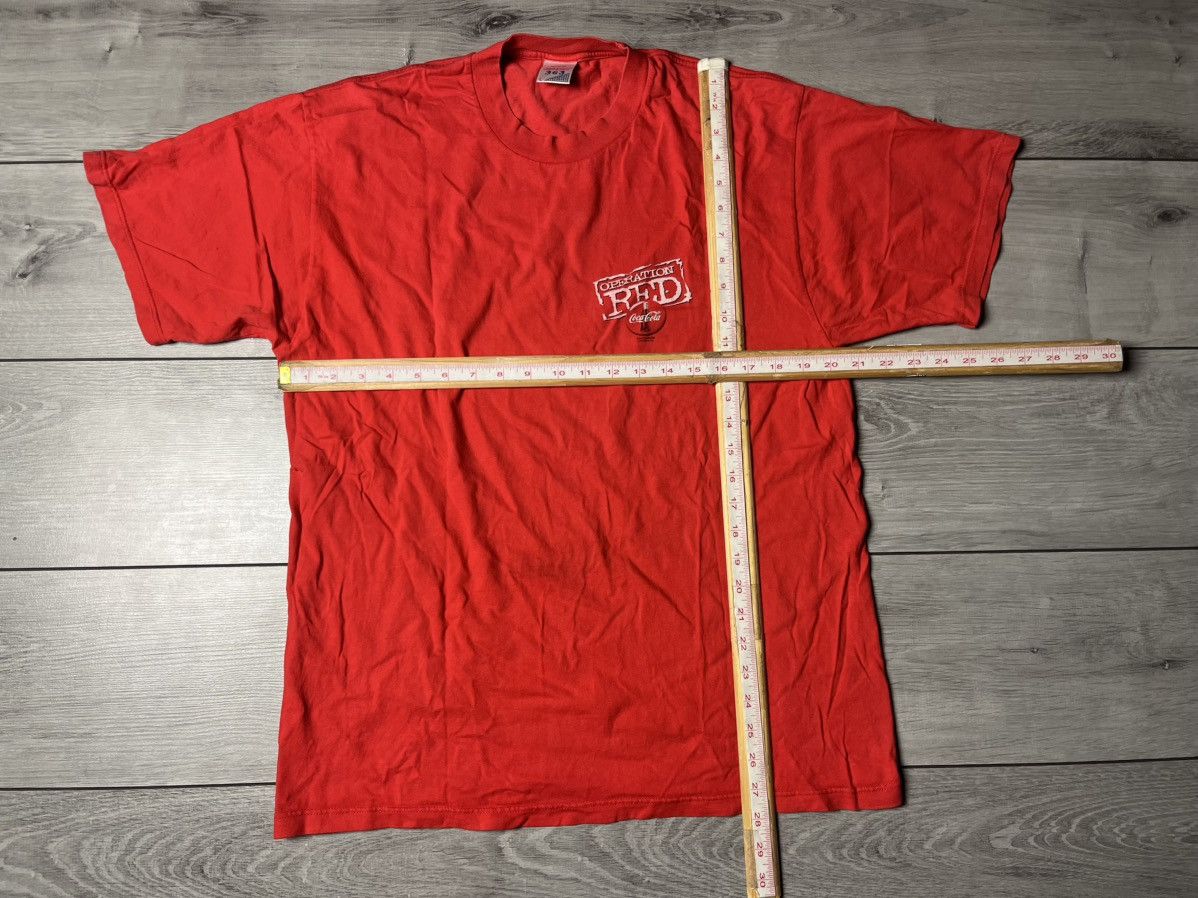 Coca Cola Vintage Coca Cola Operation Red Tshirt size Large Size US L / EU 52-54 / 3 - 6 Thumbnail