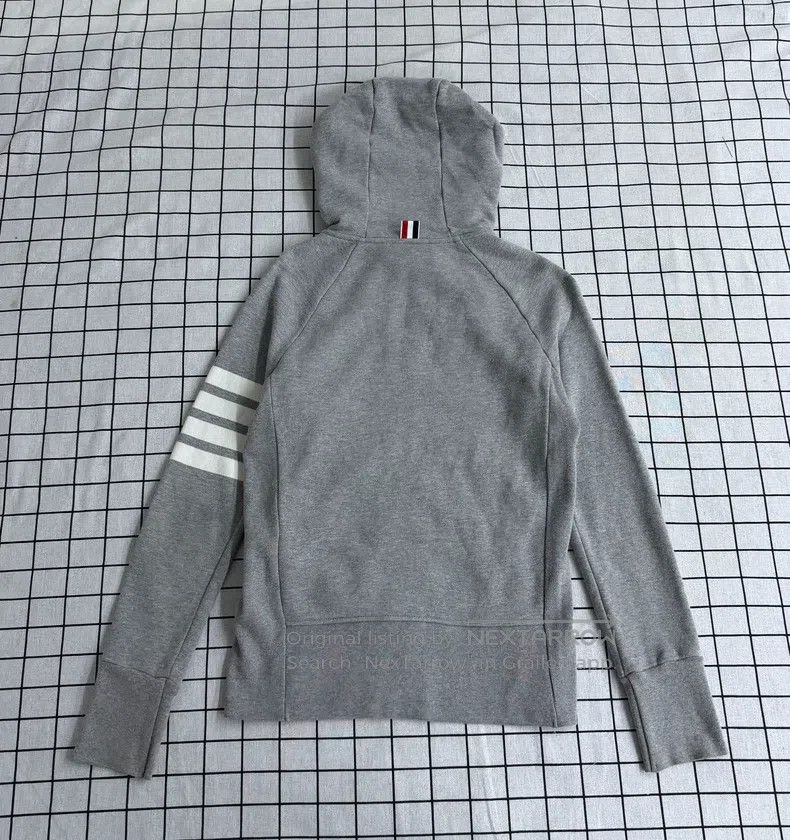 Thom Browne Thom Browne Gray zipper jacket Size US XS / EU 42 / 0 - 2 Thumbnail