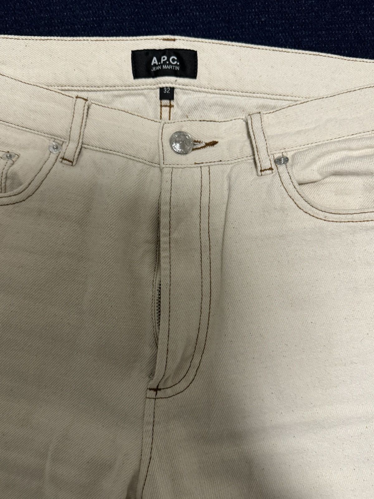 A.P.C. APC off white jeans Size US 32 / EU 48 - 3 Thumbnail