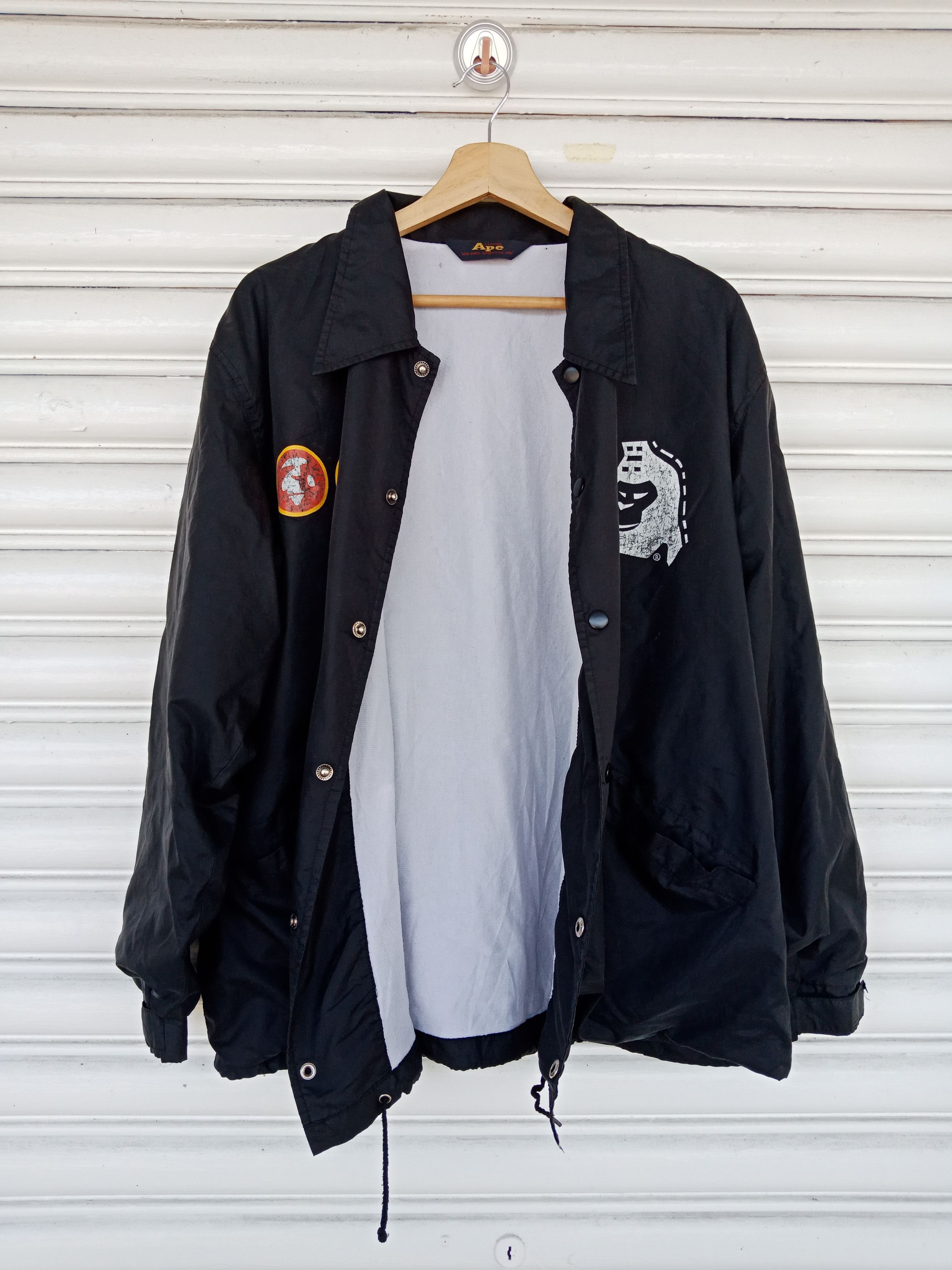 Bape Vintage Bape Coach Windbreaker Size US L / EU 52-54 / 3 - 2 Thumbnail