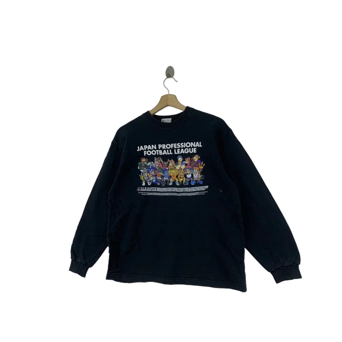 Vintage Vintage J LEAGUE JAPAN Football Mascot Anime Sweatshirt Size L / US 10 / IT 46 - 5 Thumbnail