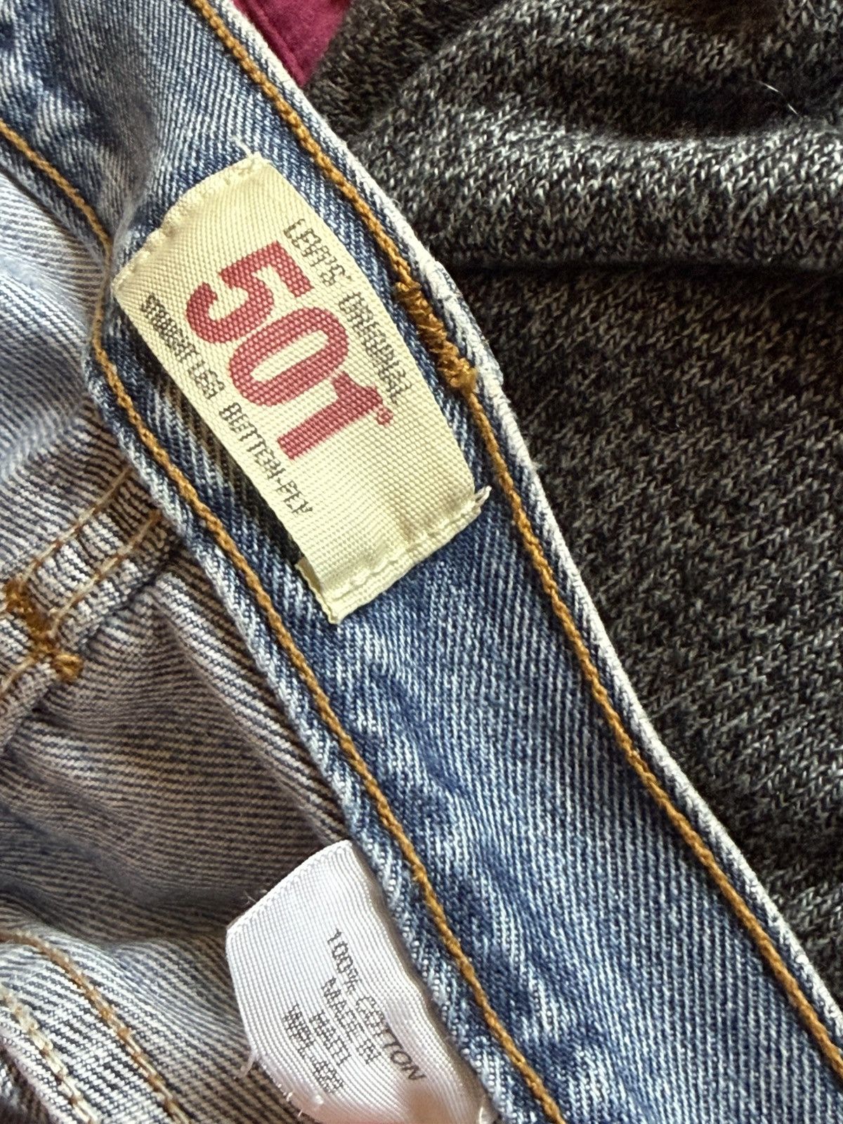 Levi's Levi’s 501 mid-2000s 34x29 Size US 34 / EU 50 - 3 Thumbnail