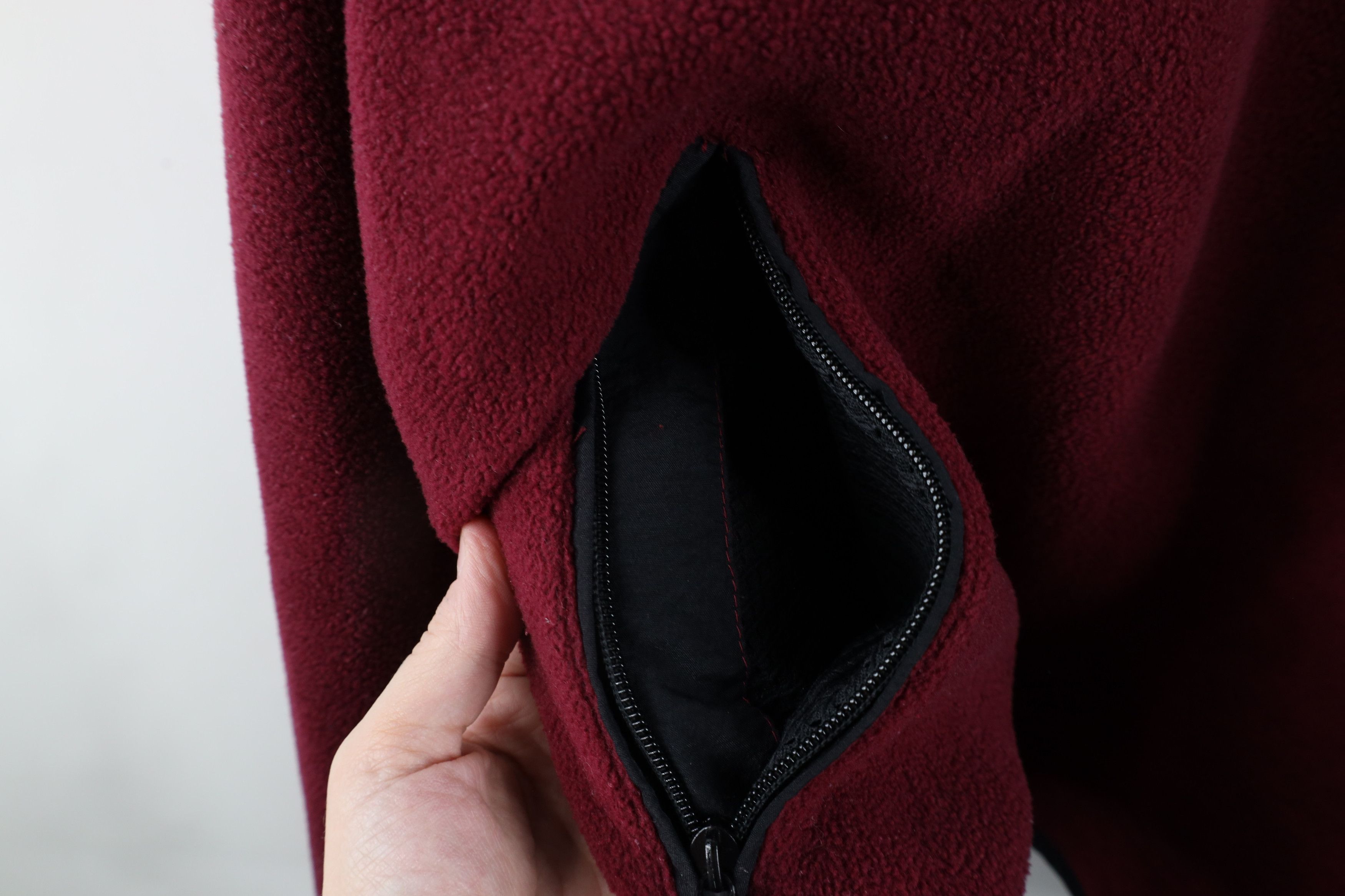 Vintage Vintage 90s Streetwear Snap Button Fleece Pullover Sweater Size US XL / EU 56 / 4 - 4 Thumbnail