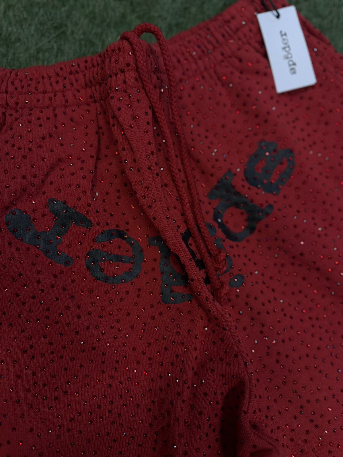 Sp5der Sp5der Worldwide VVS Stone Crystal Sweatpants M (NEW) Size US 31 - 7 Thumbnail