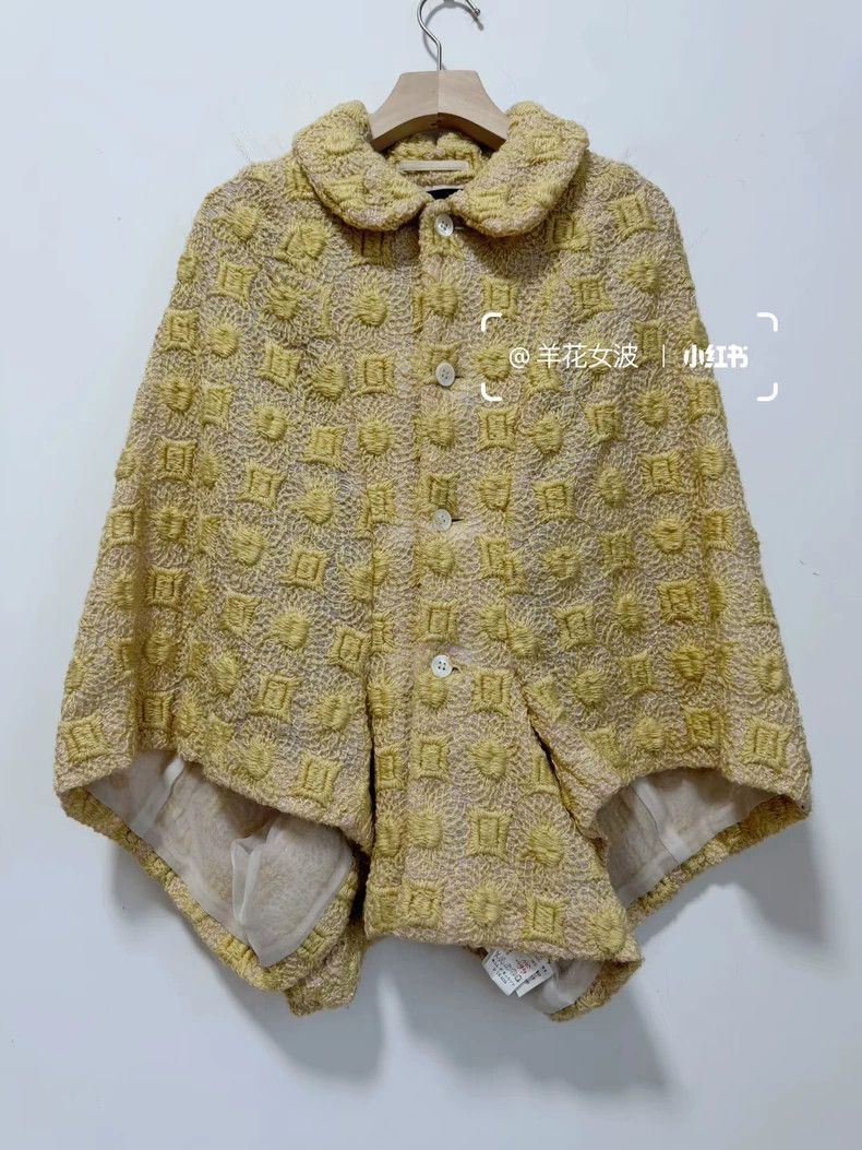 Other Comme des Garcons size one-size-fits-all Golden silk knitt Size S / US 4 / IT 40 - 1 Thumbnail