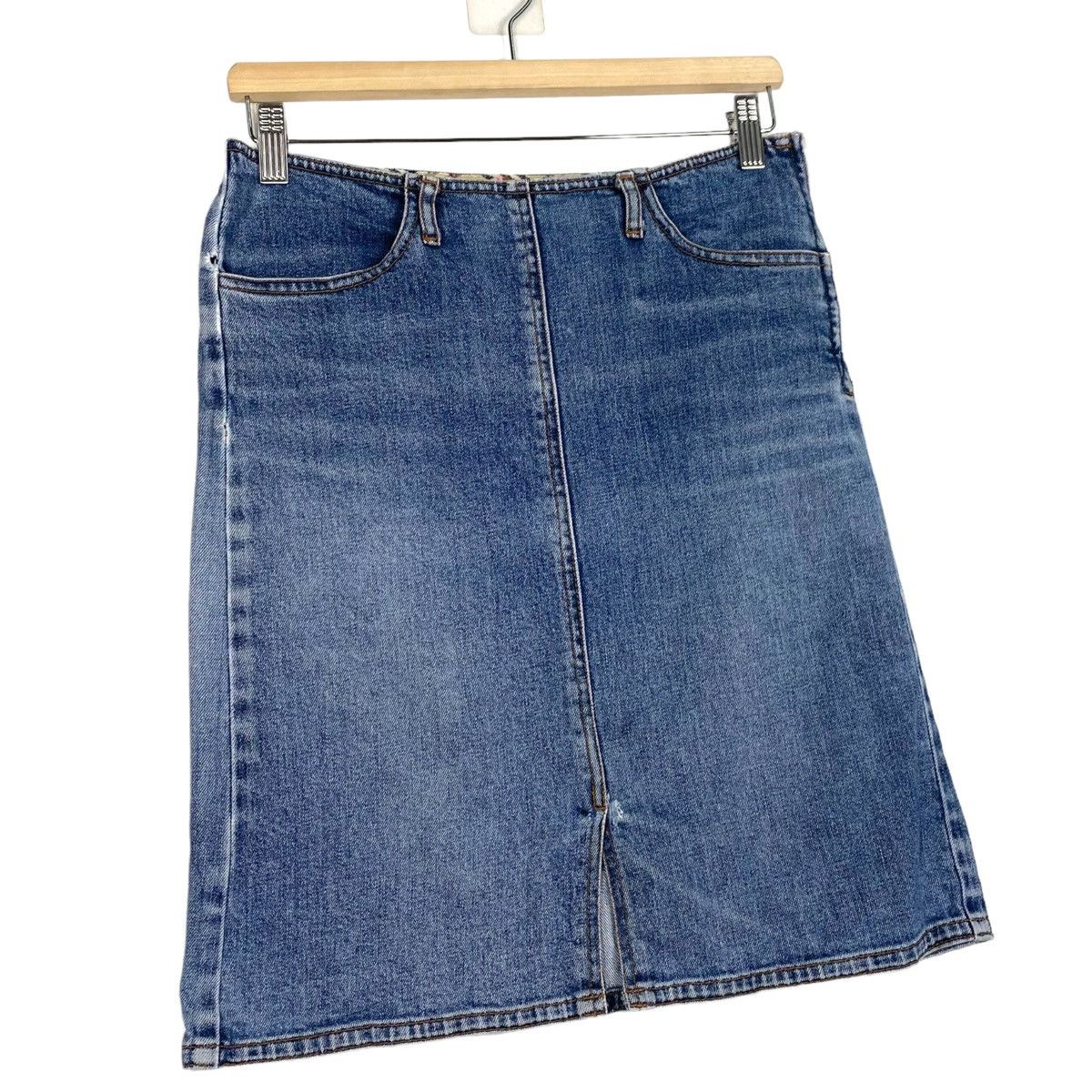 Burberry Prorsum 💥BURBERRY BLUE LABLE DENIM JEAN SKIRT Size 30" / US 8 / IT 44 - 3 Thumbnail
