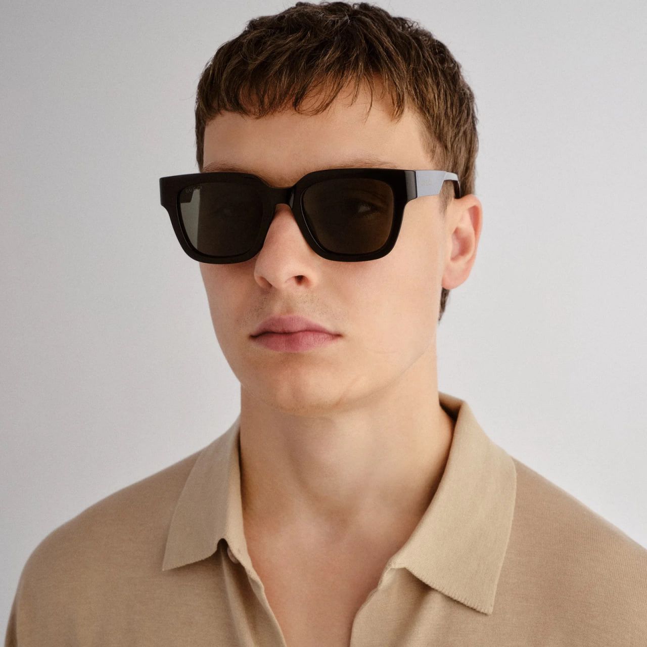 Gucci NEW GUCCI GG1670SK 001 UNISEX BLACK HAVANA GREY SUNGLASSES Size ONE SIZE - 9 Thumbnail