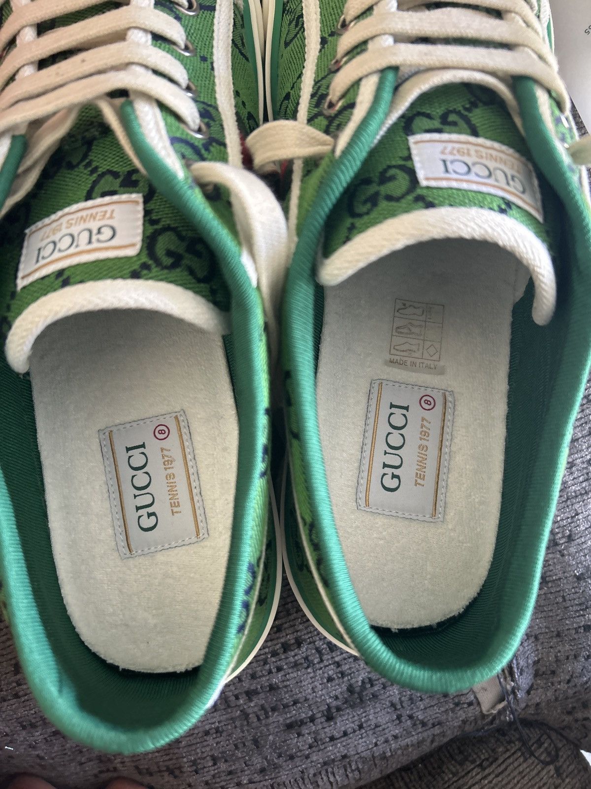Gucci Gucci 1977 Tennis Shoes “Green” Size US 9 / EU 42 - 9 Thumbnail
