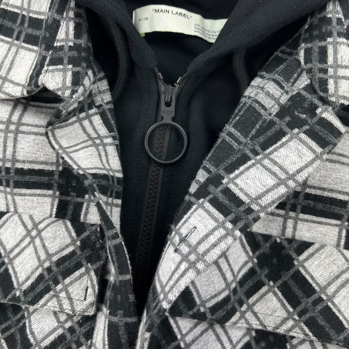 Off-White Off-White Plaid Overshirt Jacket Size US M / EU 48-50 / 2 - 3 Thumbnail