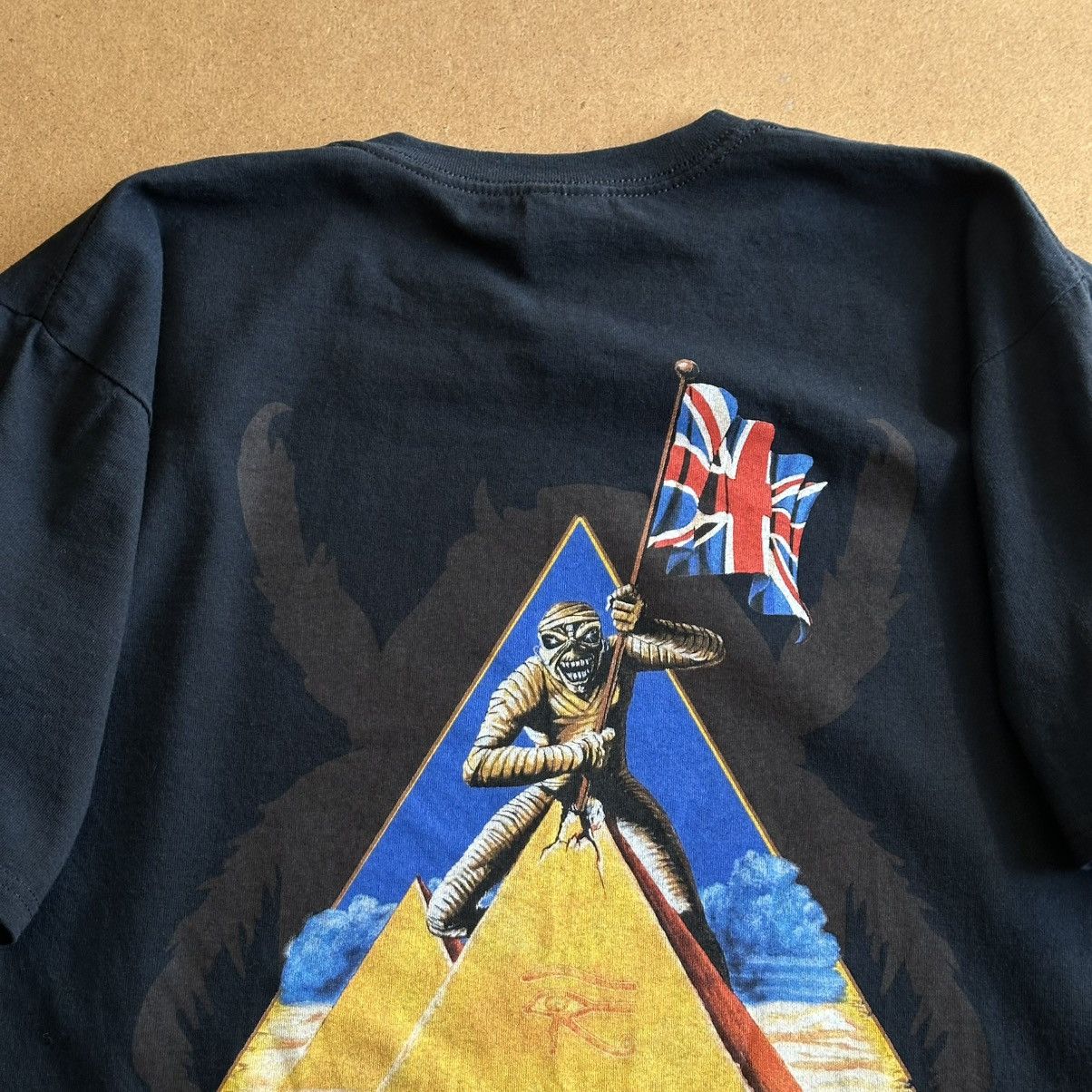 Band Tees Vintage y2k Iron Maiden Powerslave Eddie Promo Band Tee Size US L / EU 52-54 / 3 - 4 Thumbnail