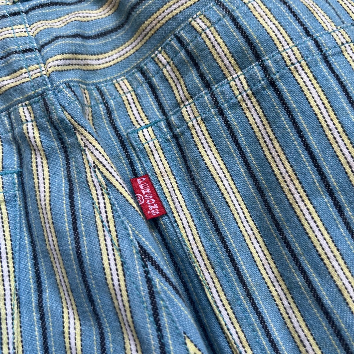 Kapital Vintage Person’s Kapital Style Stripe Mini Pocket Pants Size US 27 - 9 Thumbnail