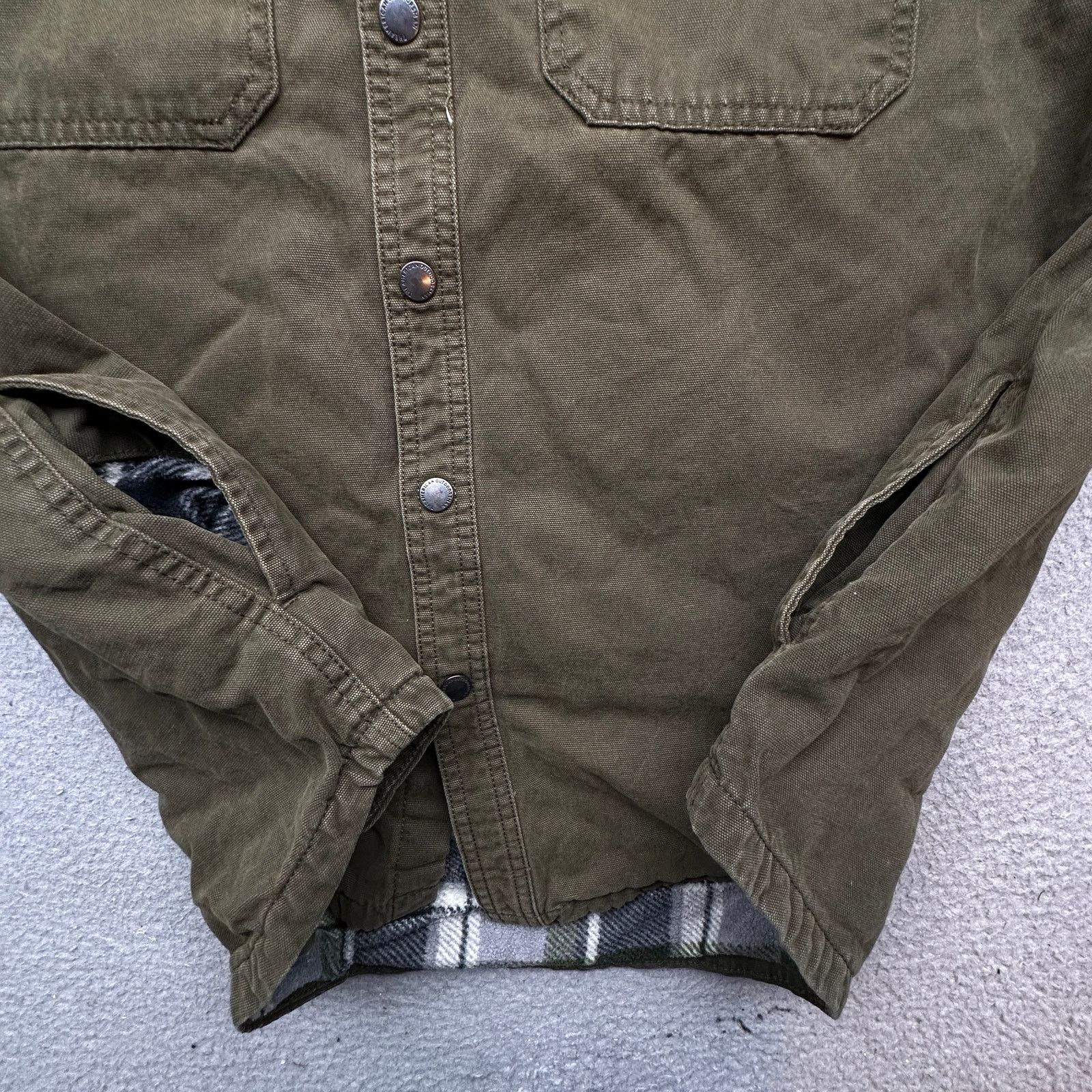 Other American Outdoorsman Plaid Fleece Lined Button Shirt XXL Size US XXL / EU 58 / 5 - 7 Thumbnail