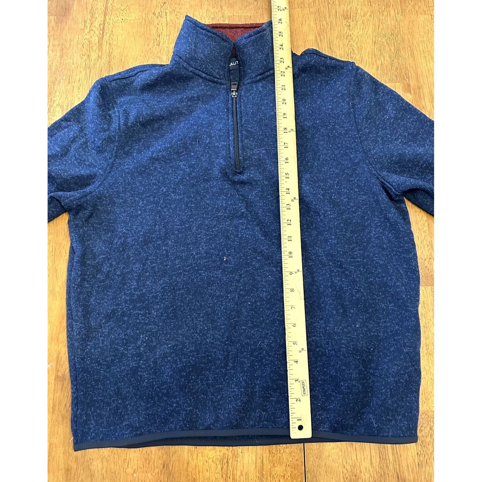 Nautica Nautica Jacket Pullover 1/4 Zip Men's Small Blue Size US S / EU 44-46 / 1 - 5 Thumbnail