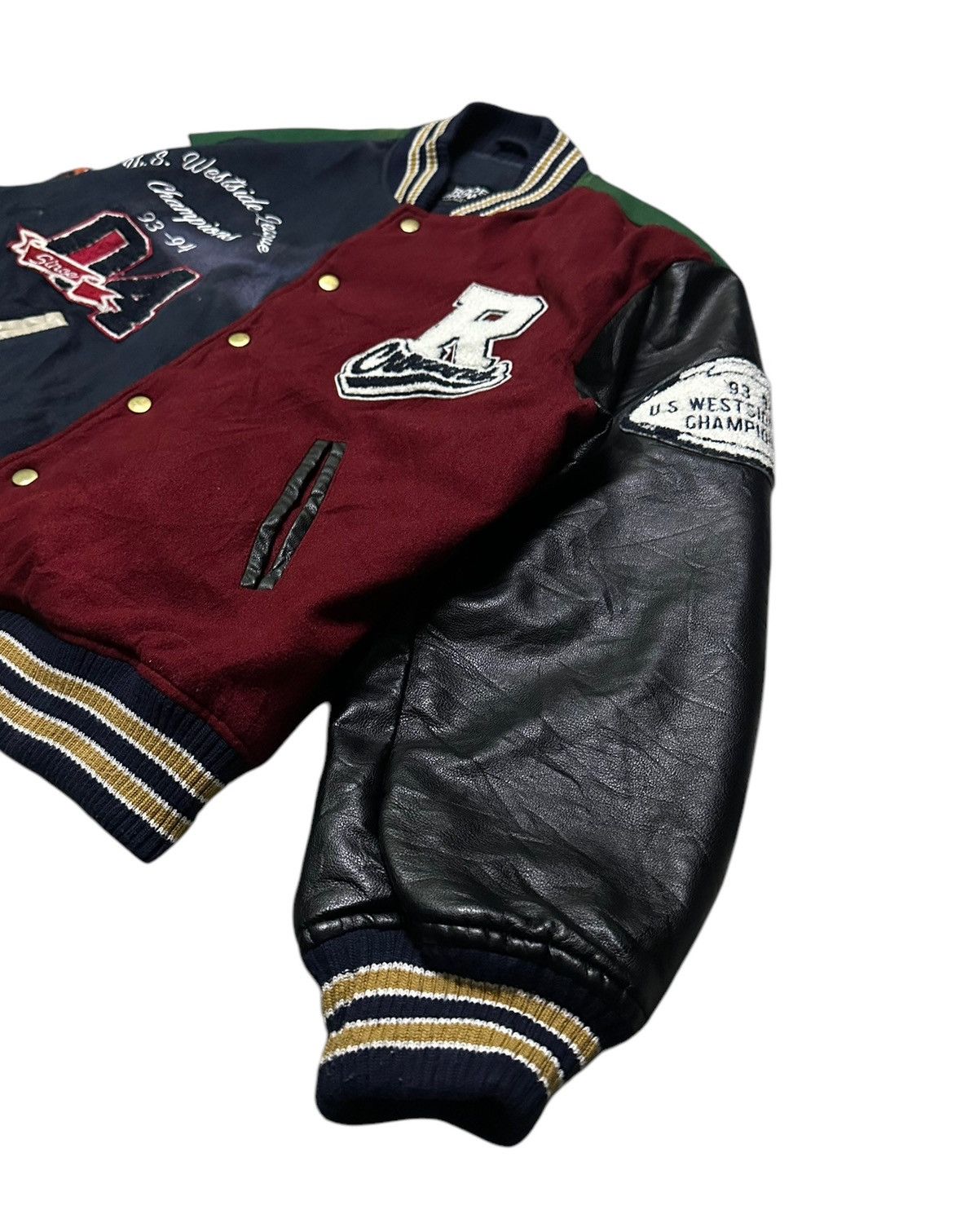 Vintage Rodeo Crowns U.S westside league champions varsity jacket Size US M / EU 48-50 / 2 - 3 Thumbnail