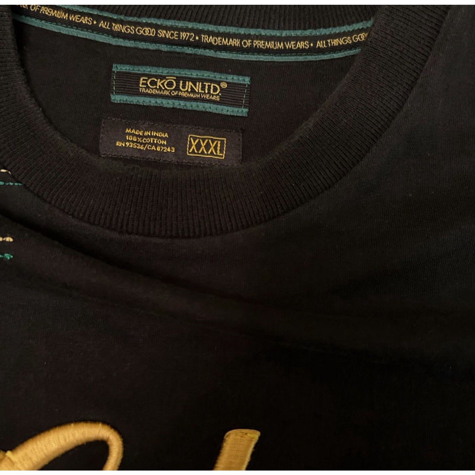 Ecko Unltd. VINTAGE Ecko Unltd Embroidered Logo Shirt Mens 3XL Black Short Sleeve T-Shirt Hip Hop Grunge Skater 90s Y2k Vintage Logo Size US XXL / EU 58 / 5 - 3 Thumbnail