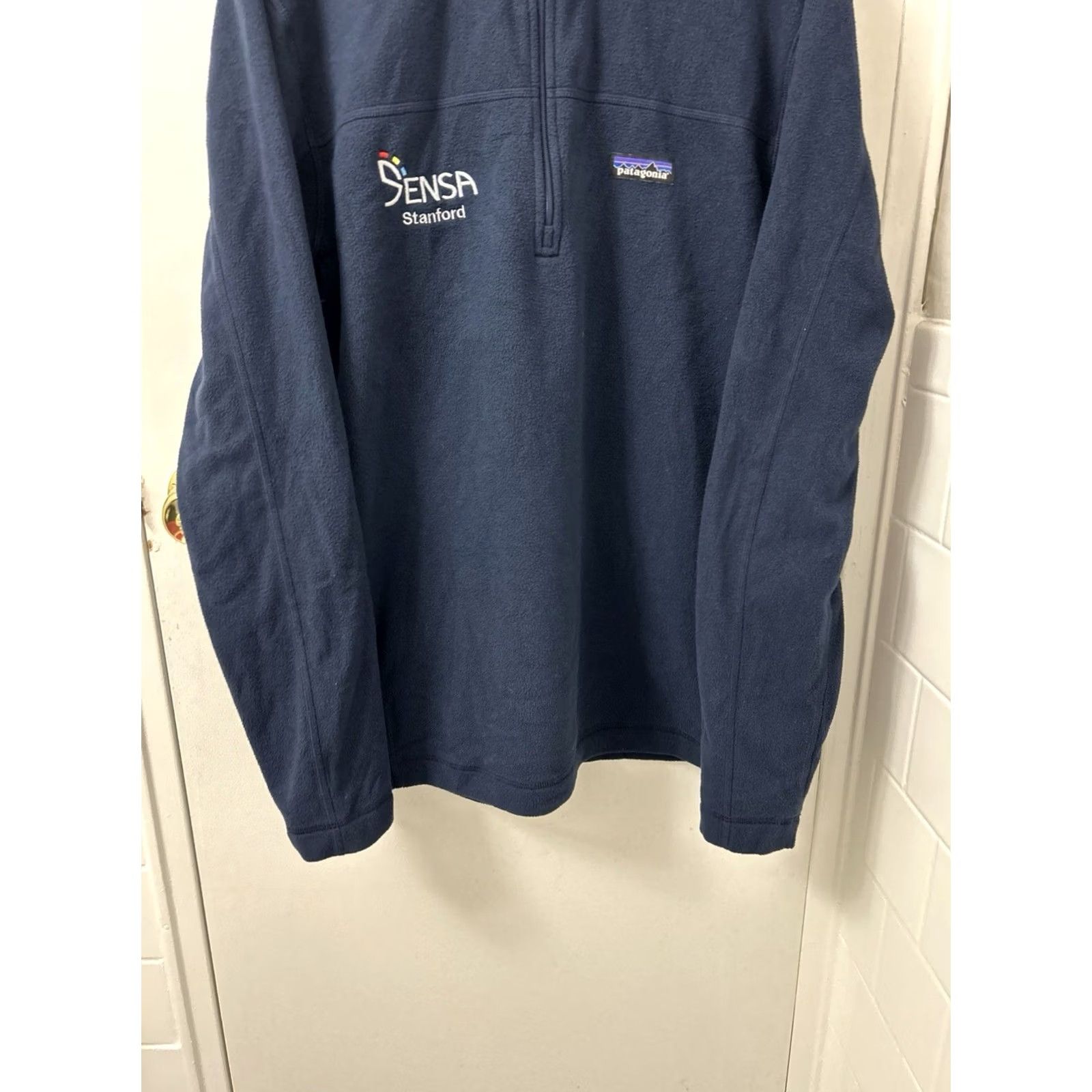 Patagonia Patagonia Micro D Fleece Pullover Mens Sz M Blue 1/4 Zip Long Sleeve Mock Neck Sweater Outdoor Size US M / EU 48-50 / 2 - 3 Thumbnail
