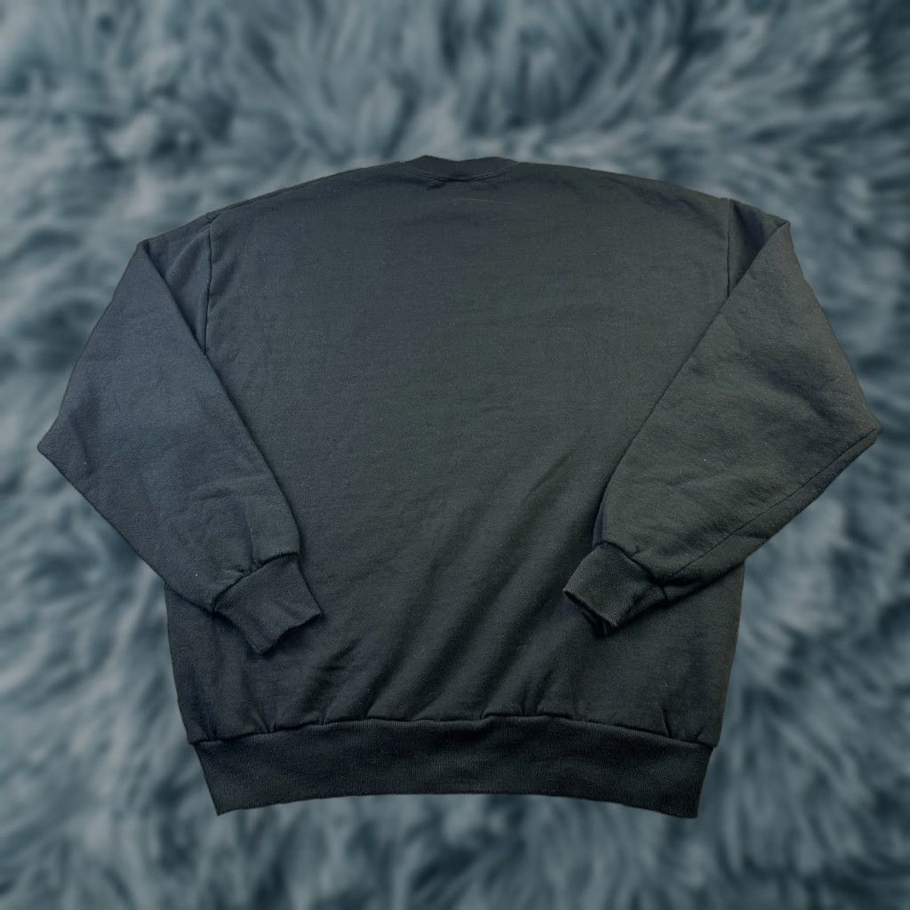 Jerzees VINTAGE Jerzees Sweatshirt Mens XL Black Fleece Crewneck USA Made Size US XL / EU 56 / 4 - 1 Thumbnail